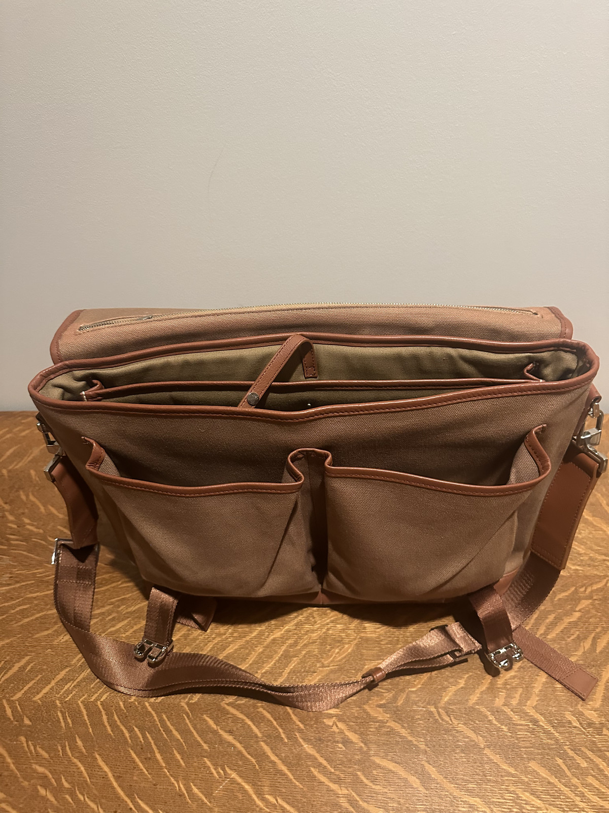WANT Les Essentiels Organic Messenger Bag Briefcase