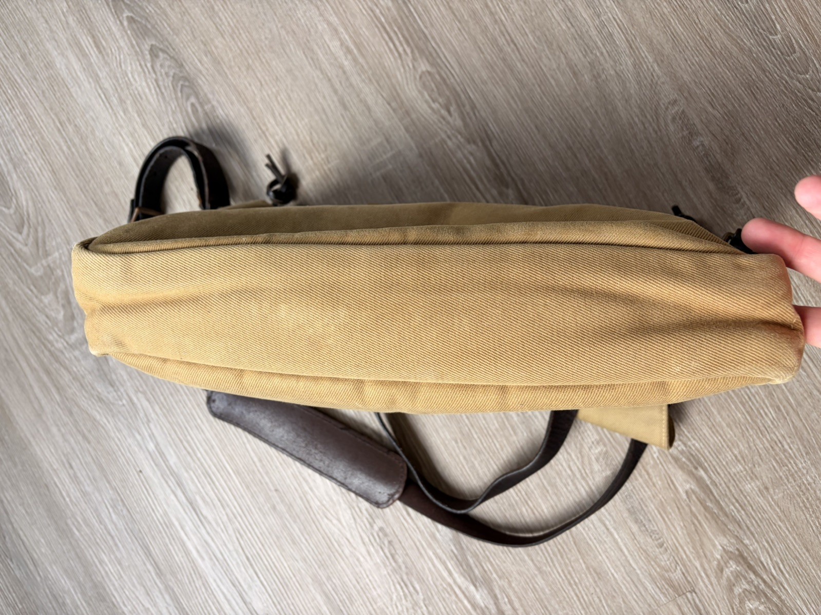 Filson Rugged Twill Original Briefcase | Tan | Made in USA | MSRP $499