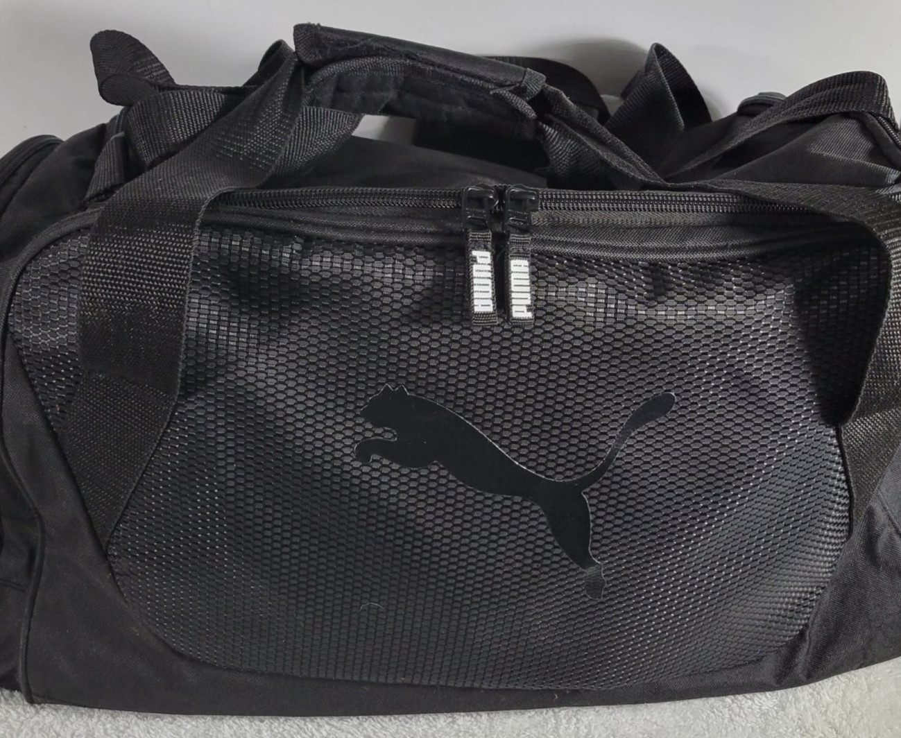 Puma Training Black Duffel Bag 20″x12″x10″