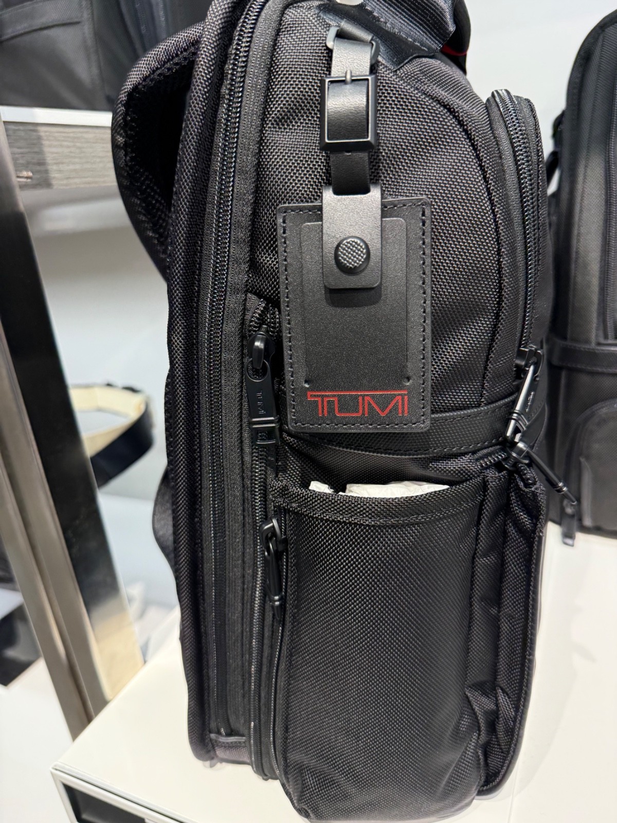 NEW Tumi ALPHA 16.5” Ballistic SLIM SOLUTIONS BRIEF PACK Laptop Backpack – BLACK