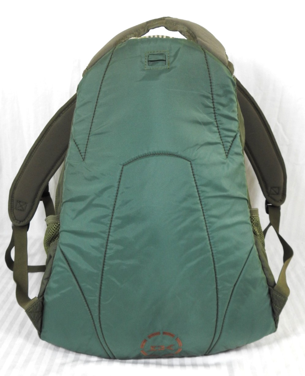 Dakine Olive Green & Tan Plaid Explorer Pack Laptop Backpack. #8130-050-27