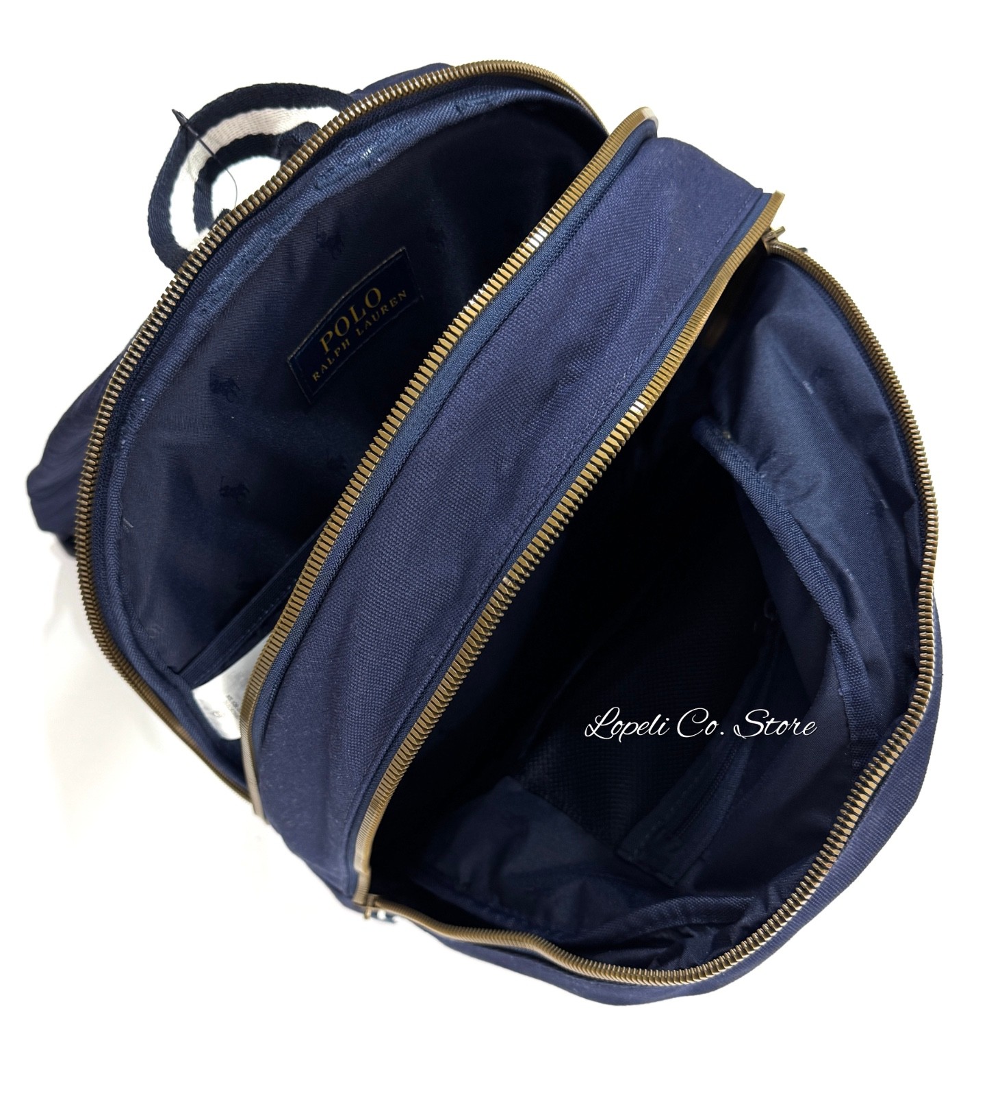 Polo Ralph Lauren USA Flag Backpack Newport Navy Nylon Adult Size