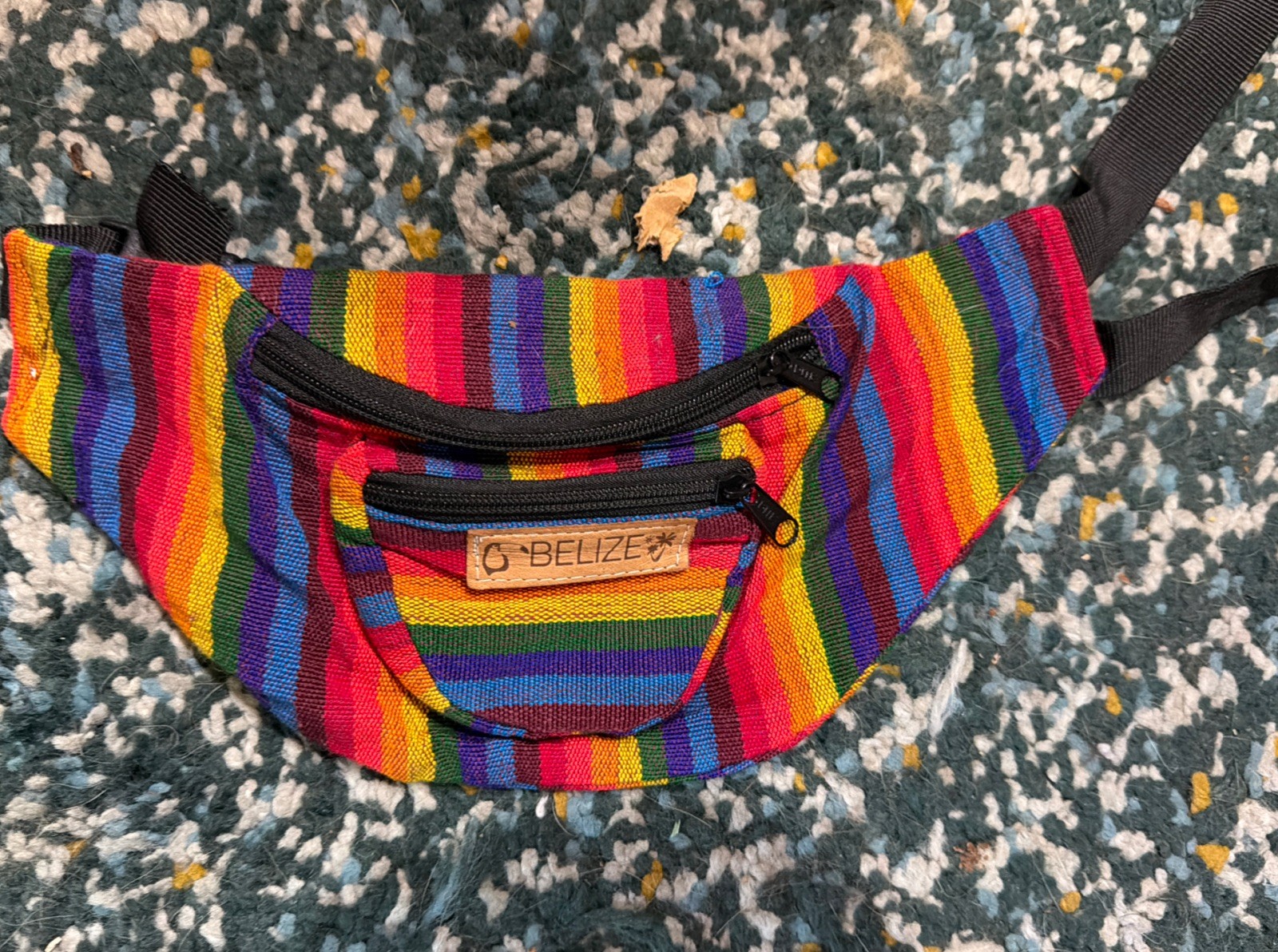 Rainbow Belize Fanny Pack Waist Bag