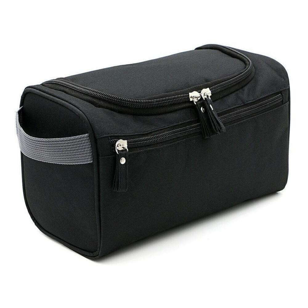 Mens Travel Wash Bag Hanging Toiletry Large Capacity Shaving Gym Makeup Bag