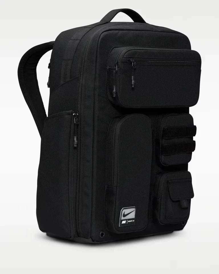 Nike Utility Elite 2.0 Large Backpack Black (37L) FN4173-010 Brand New With Tag