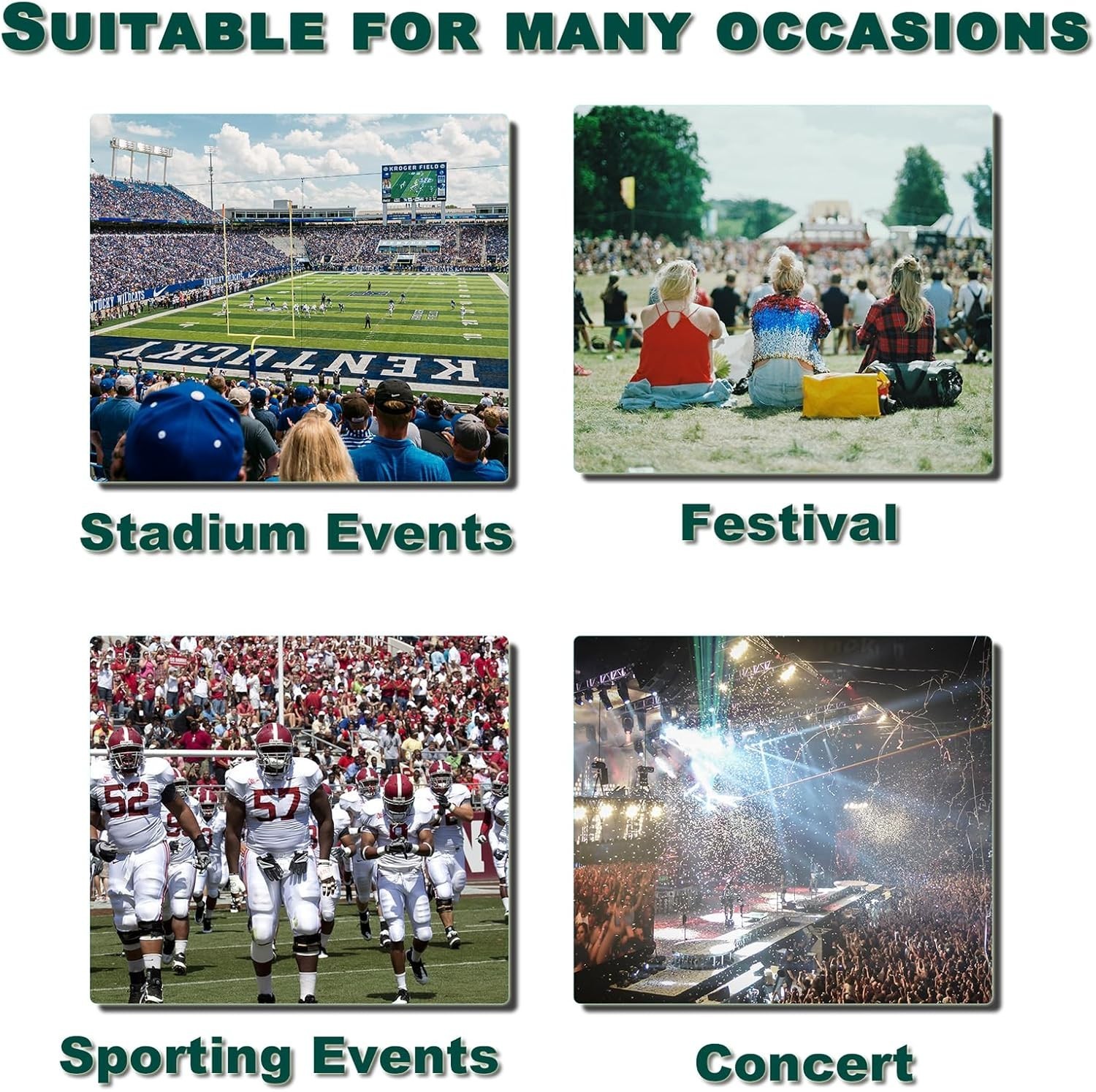 12X6X12 Clear Backpack Stadium Approved Mini Small Clear Bag for Stadium Events