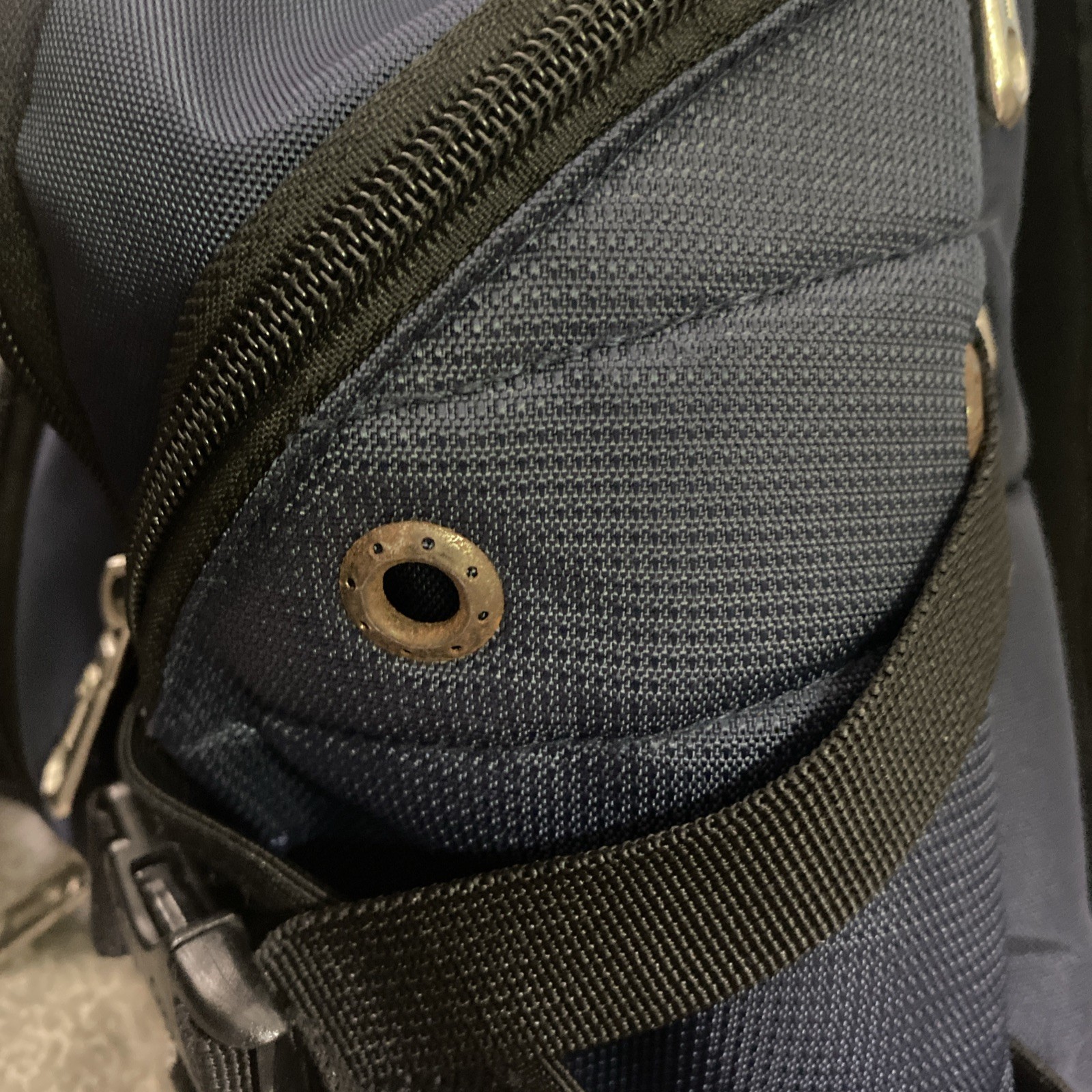 Swiss Gear Navy Blue Backpack with Laptop Sleeve
