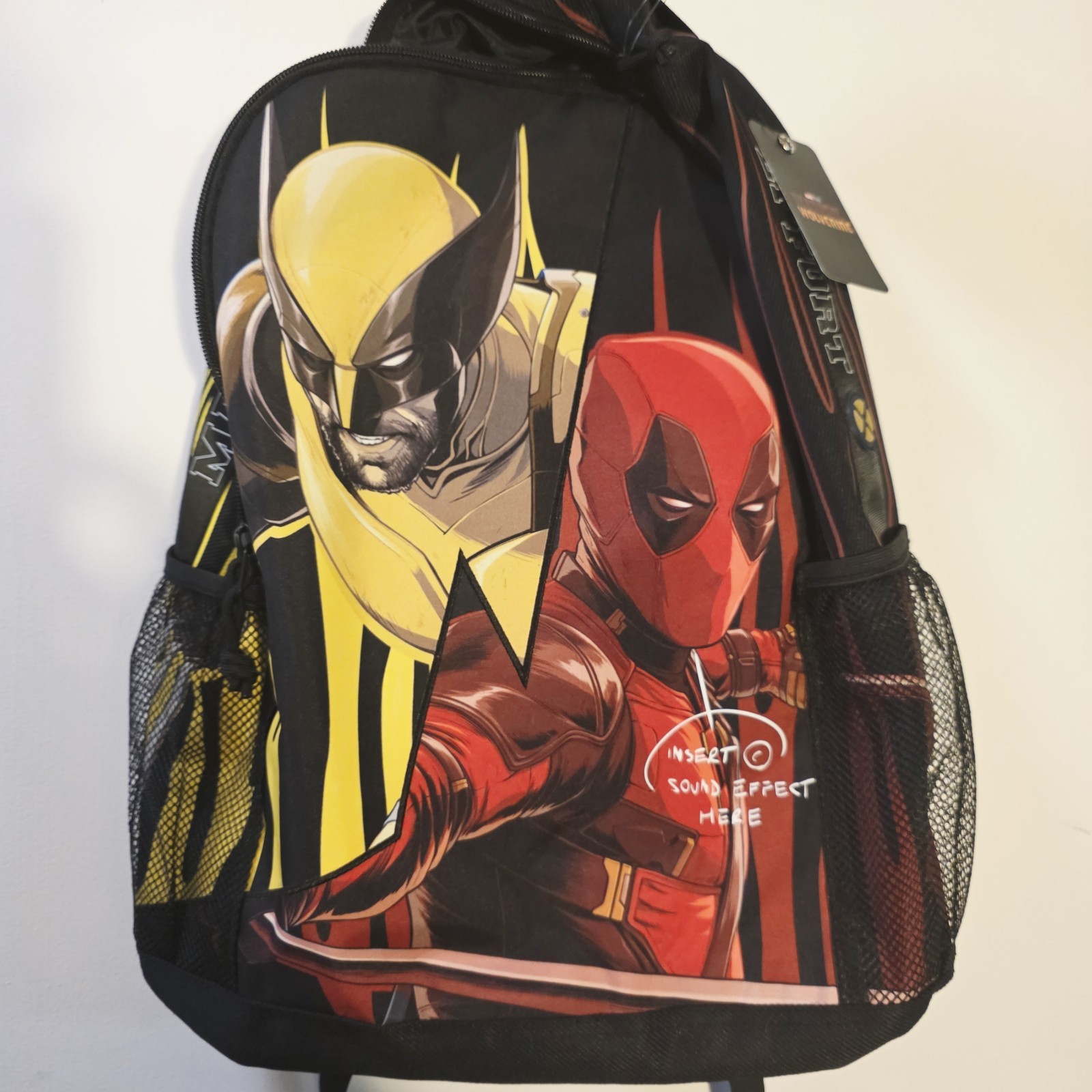 New Deadpool & Wolverine Split Laptop Backpack Hot Topic 47.90 Tag School COMICS