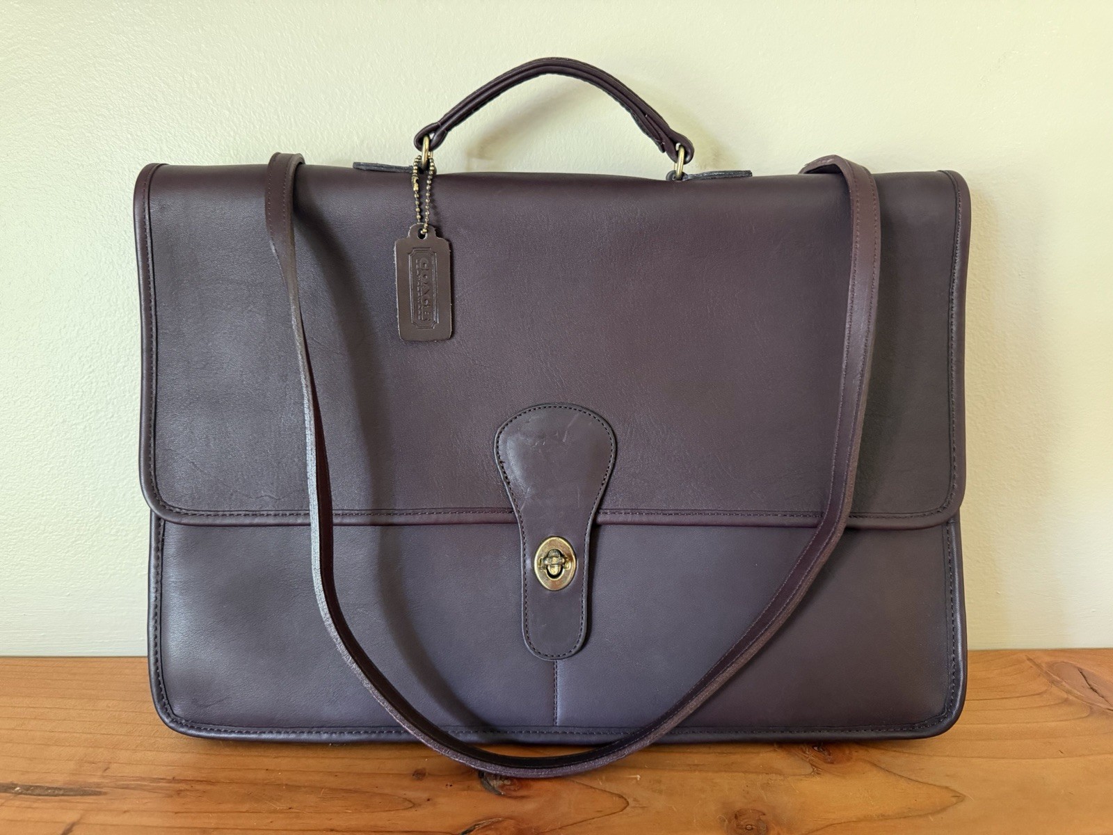 Coach Metropolitan Briefcase -NWT – Deadstock – Full Set – 1970s – Made In NYC