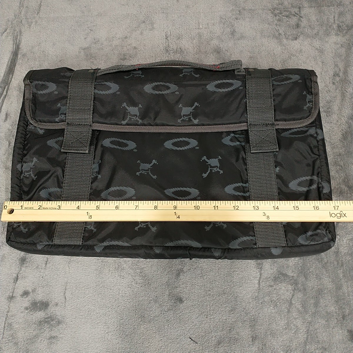 OAKLEY TACTICAL FIELD GEAR AP BAG Padded Laptop Case Insert RARE Skull Pattern