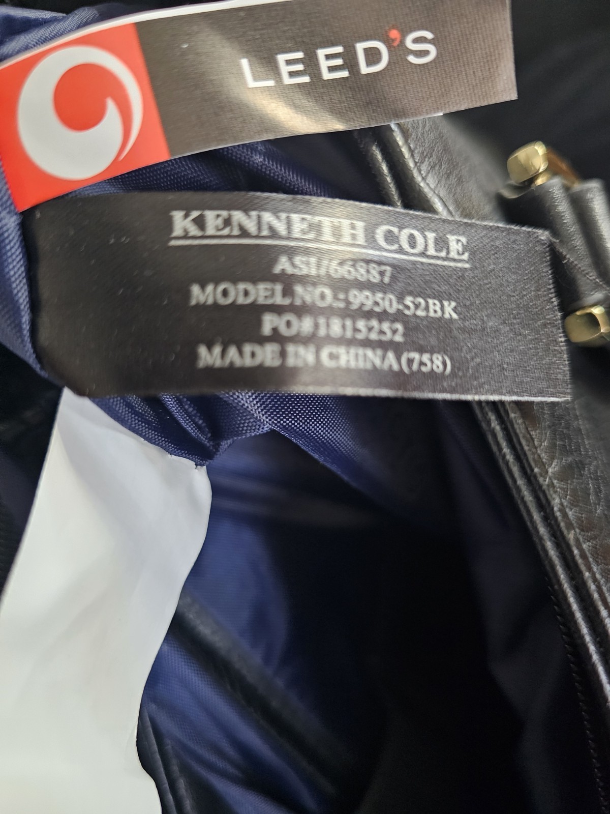 Kennith Cole Reaction Leeds Large Capacity Laptop Case Multi-Sections Briefcase