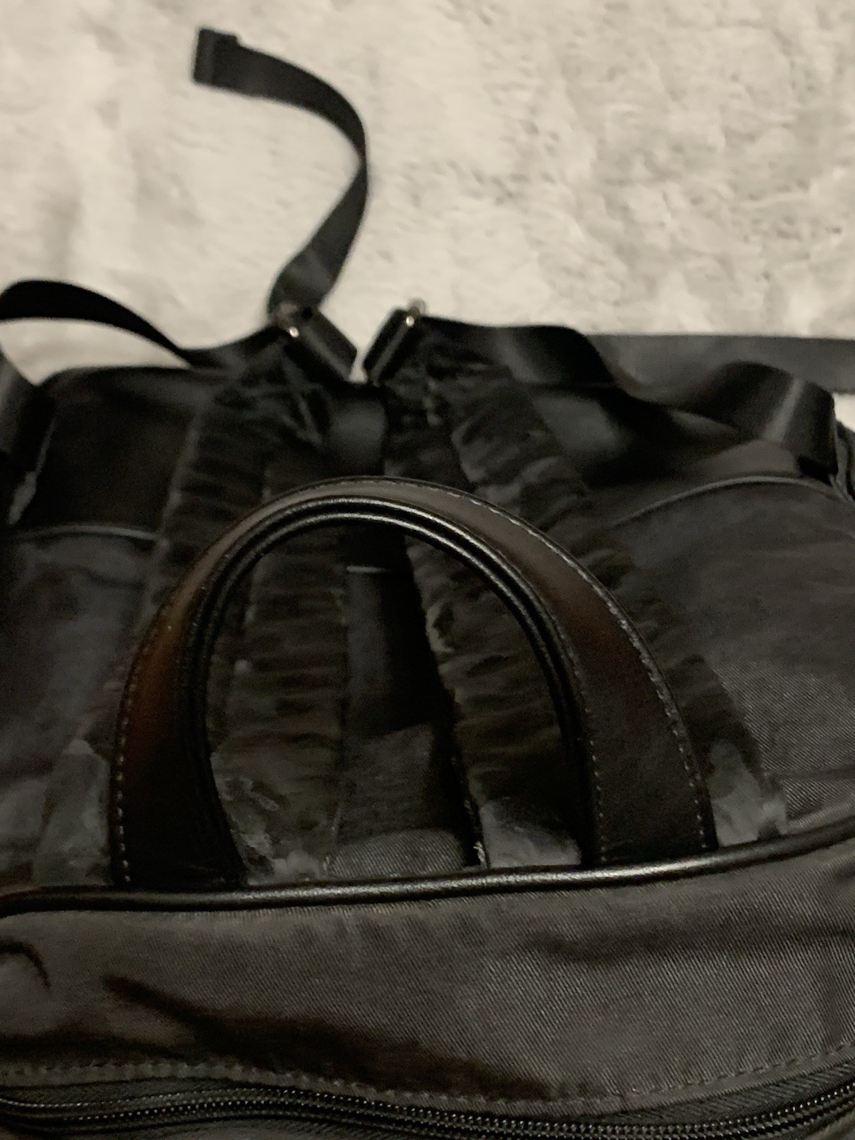 Robert Grahm Black Camo Skull Travel Backpack Bag Designer Rare