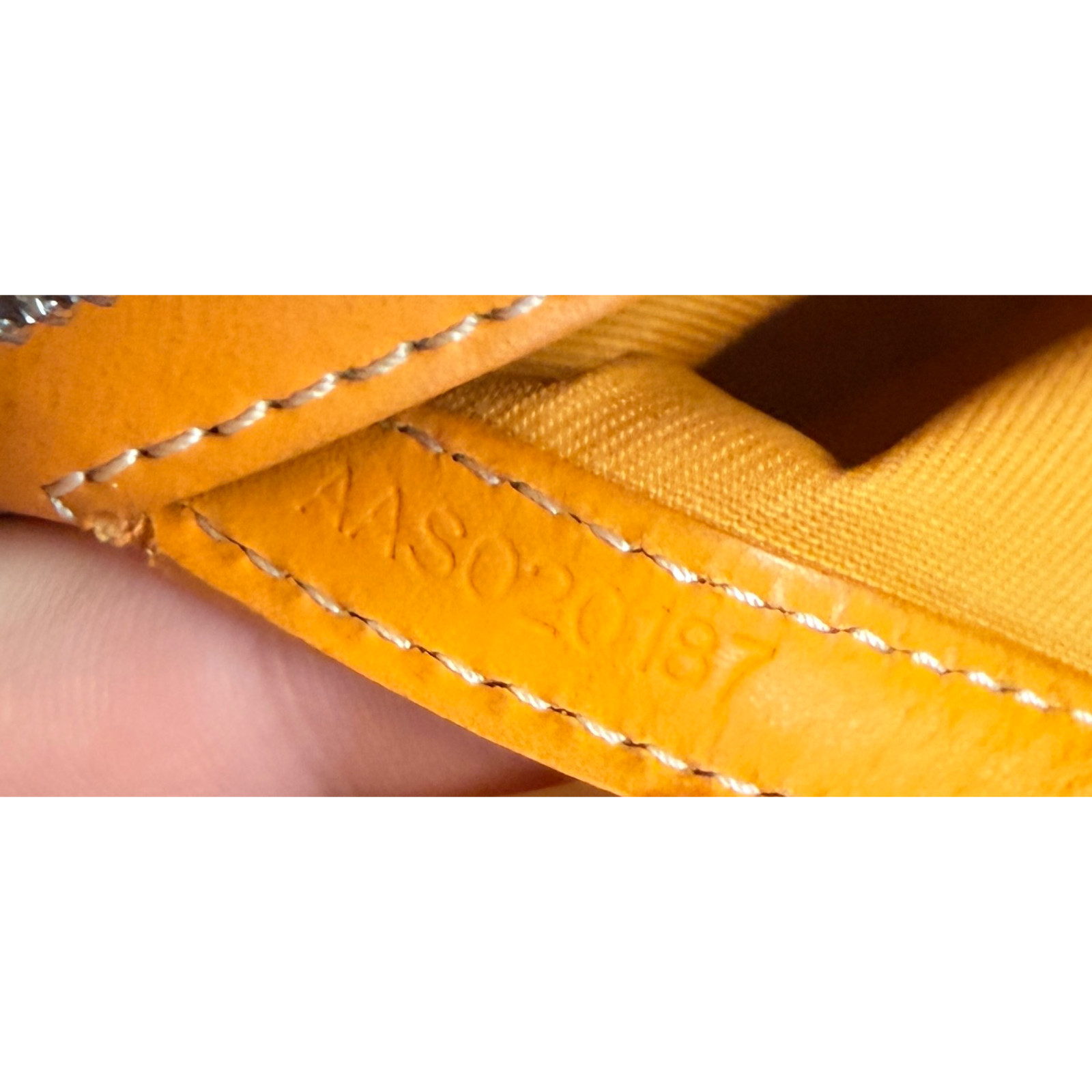 AUTHENTIC GOYARD YELLOW CAP VERT CROSSBODY BAG WITH C.O.A