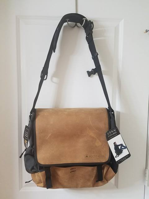 Rocco Kruse EVENaBAG Blue Bag Chair Mat Hanger Shoulder Bag BNWT MSRP $140
