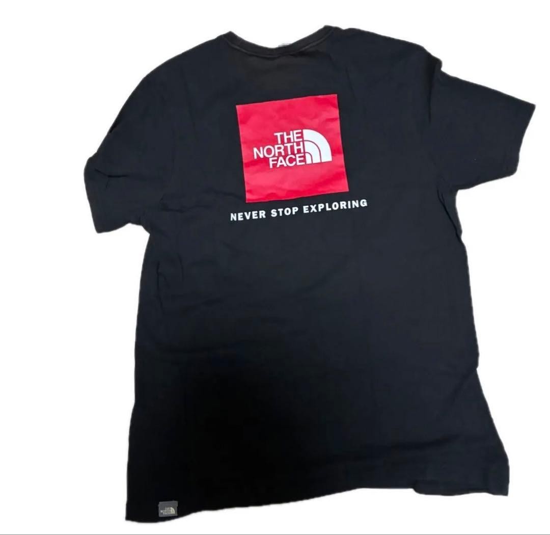 The North Face Box Logo Tee Print M Rare Unisex Cotton Short Sleeve