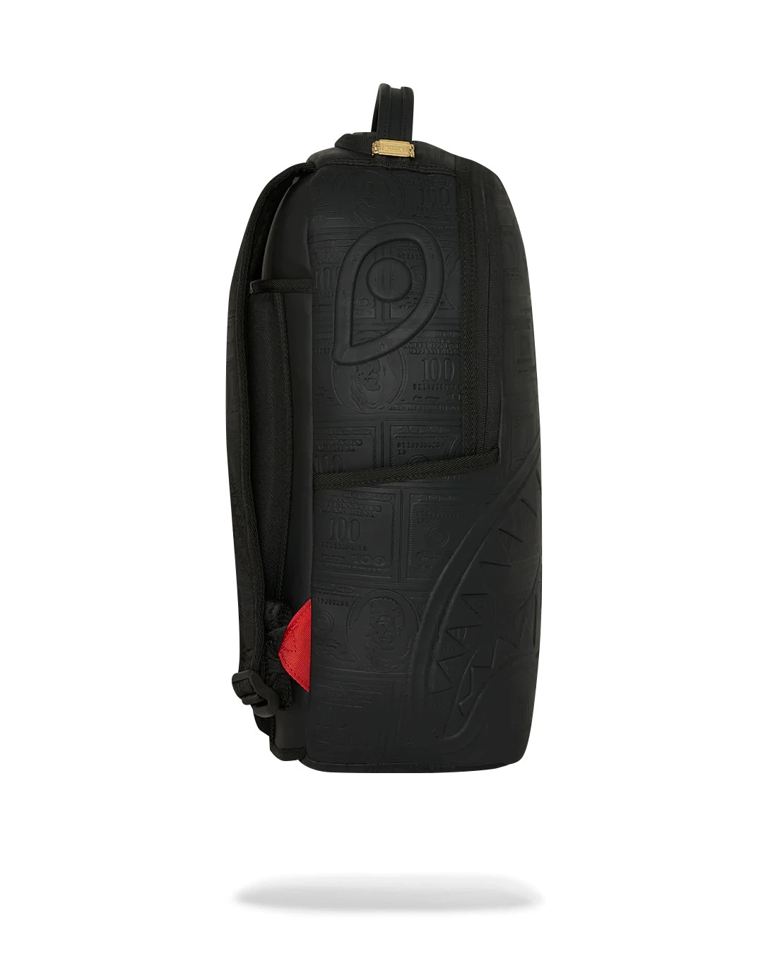 Sprayground Embossed MONEY HEIST Backpack🔥New Black Bookbag Kids School Bag