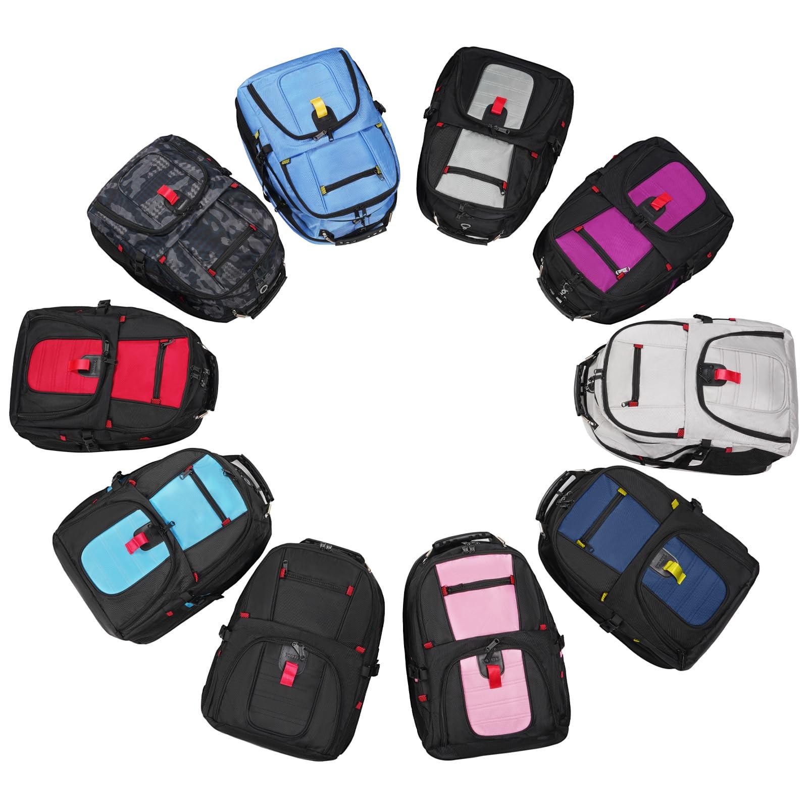 Large Laptop Backpack for Men, Heavy Duty Travel Backpack Carry On Flight App…