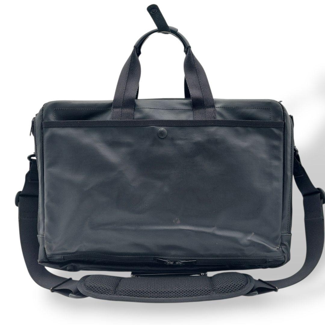 Authentic PORTER Black 2-Way Business Briefcase 37cm Laptop Bag, Slight Wear