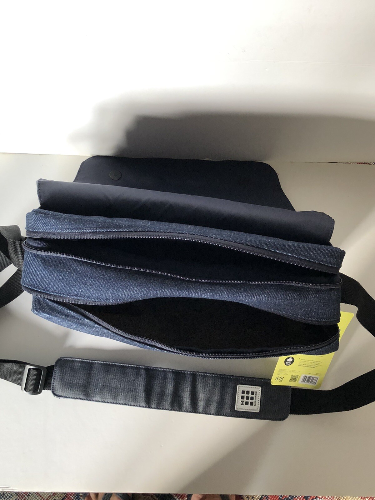 Moleskine Nomad Messenger Demin Bag NWT