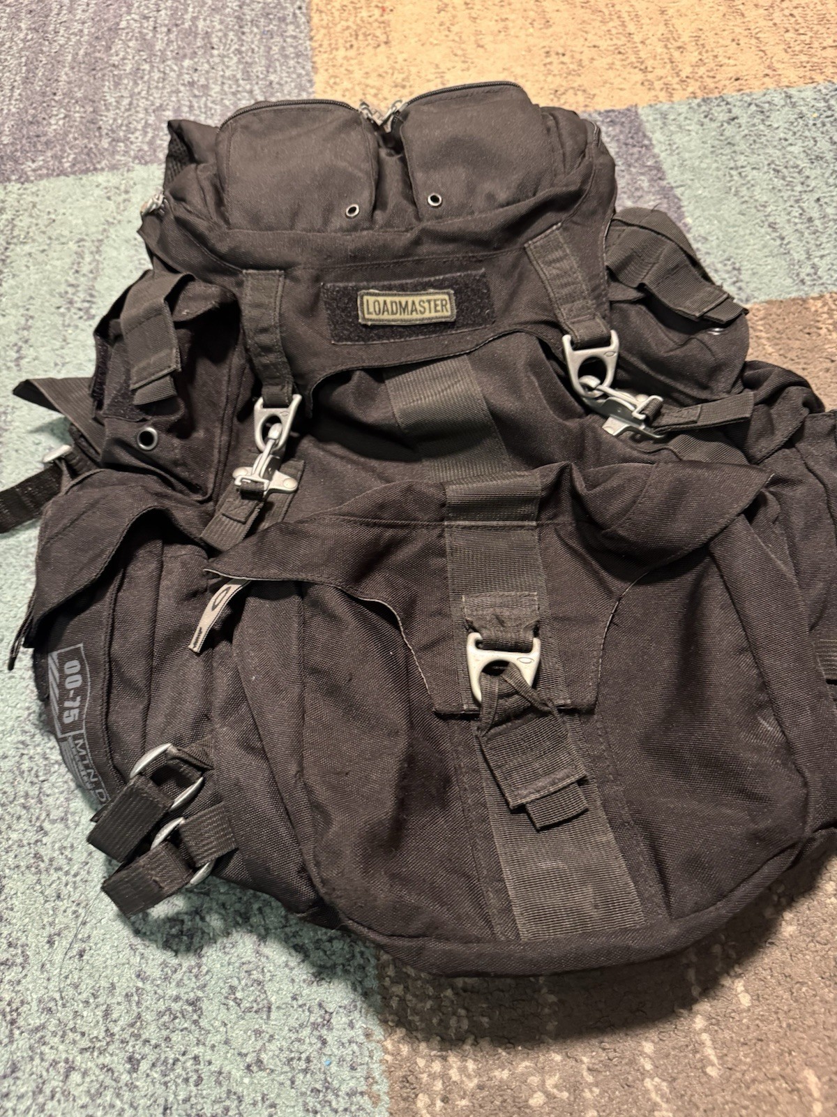 VTG Oakley AP Pack Backpack Tactical Field Gear SI Mountain Div Black Y2K Rare