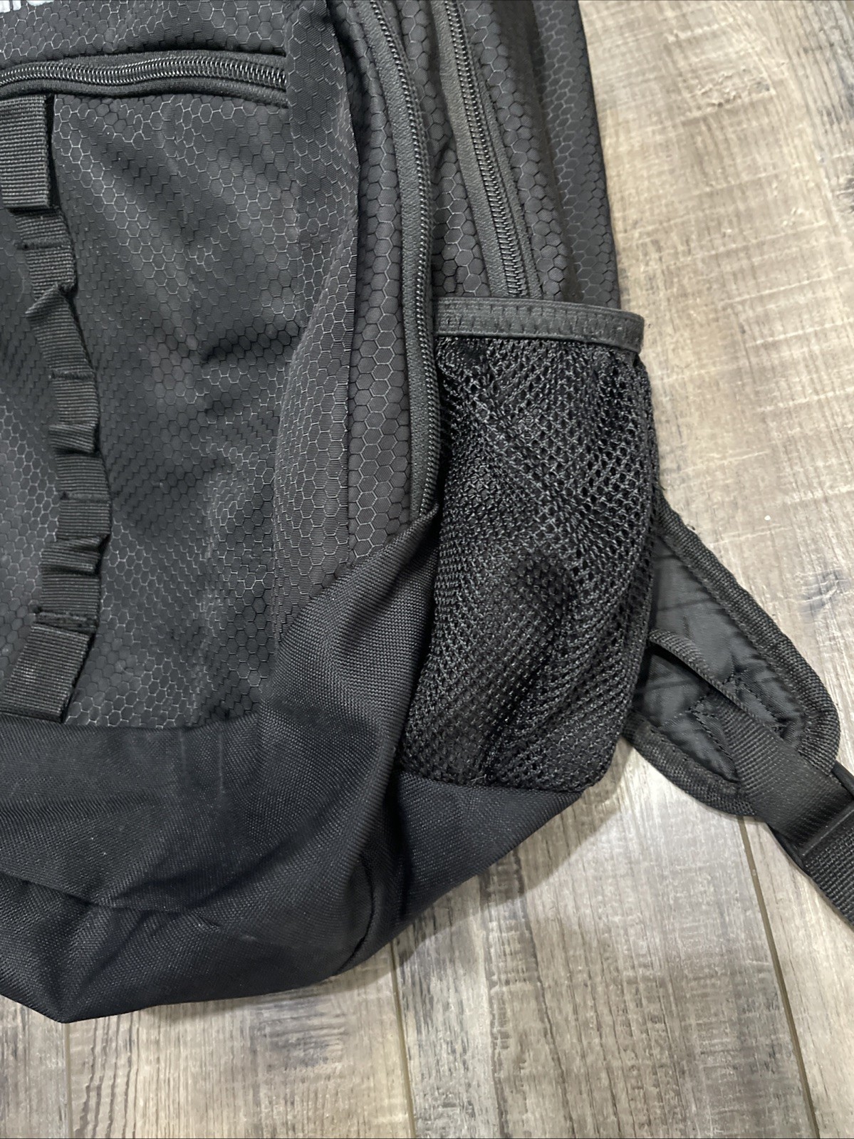 Mens Adidas Black Backpack Large Lots Of Storage See Photos