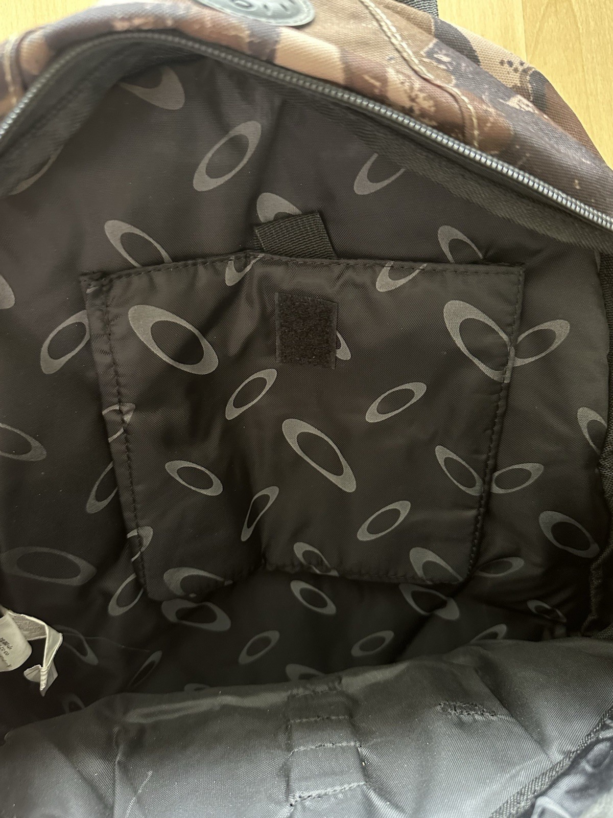 VTG Y2K Oakley Planet Pack Brown Camo Tactical Field Gear Backpack GORPCORE