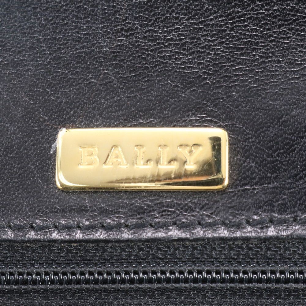 Authentic Bally Leather Business Bag 37cm Men’s Briefcase with Damage