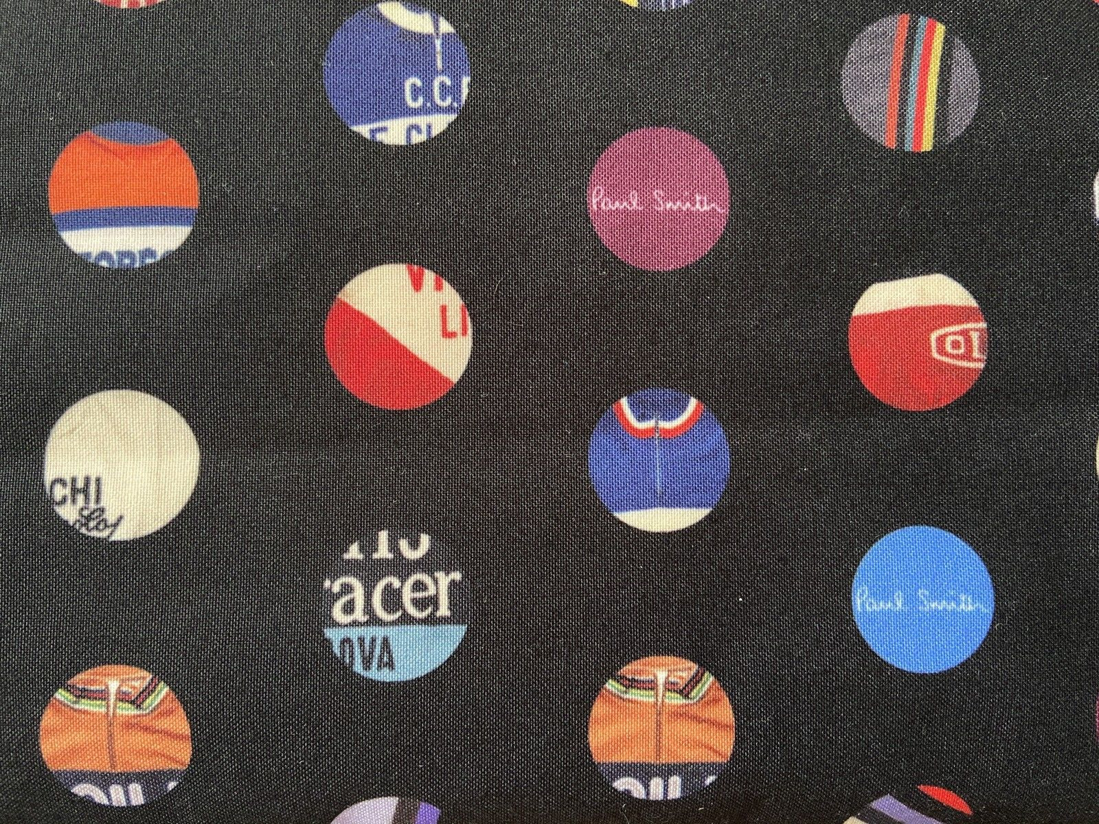 PAUL SMITH CYCLING JERSEYS SPOT PRINT FOLIO MESSENGER BAG RETAIL BNWT