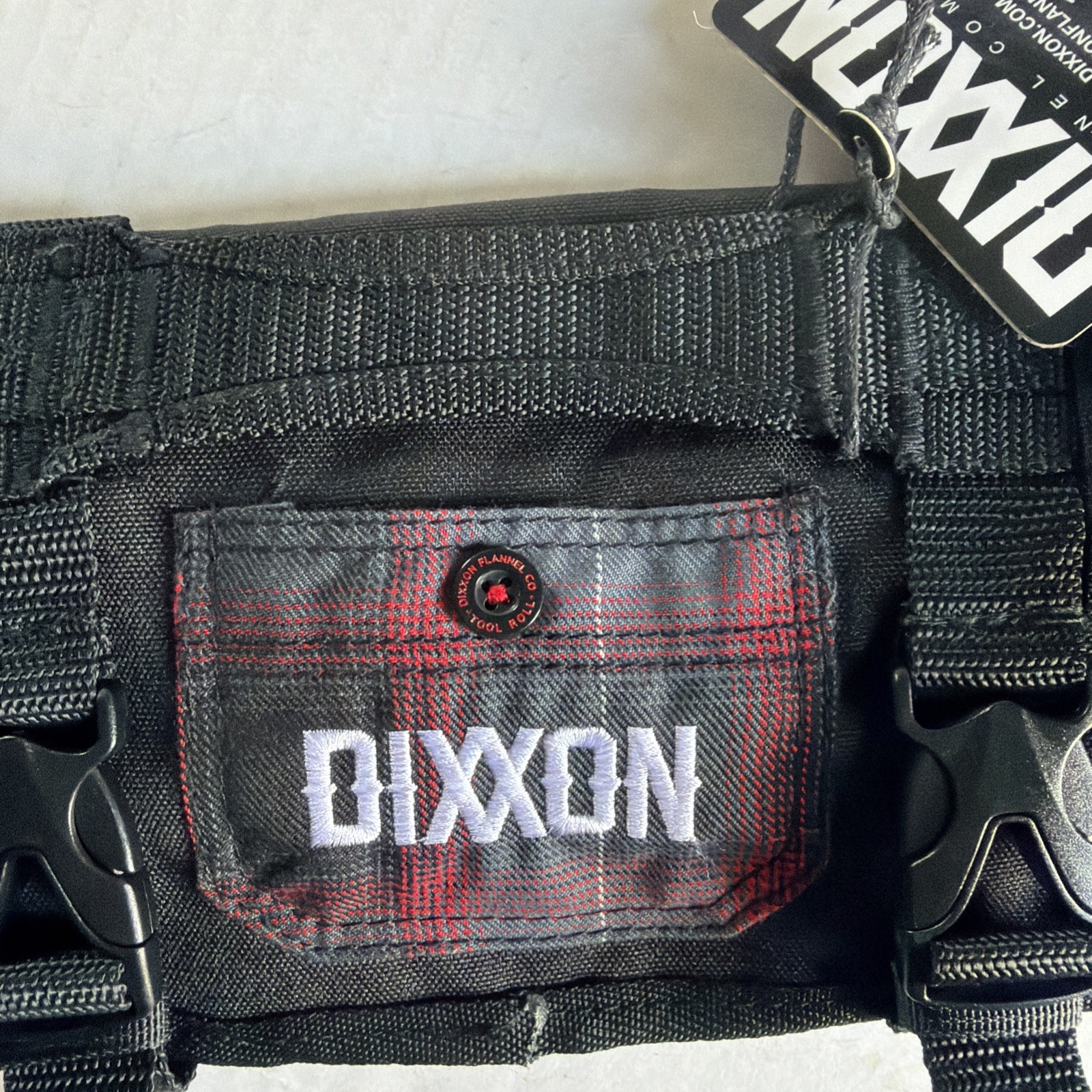 Dixxon Flannel Tool Bag New! Roll Up Plaid Tradition Of Rebellion Since 2013 NWT