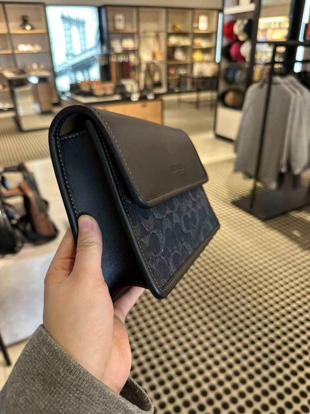 NWT ❤️Coach Turner Flap Crossbody In Signature Denim CQ148