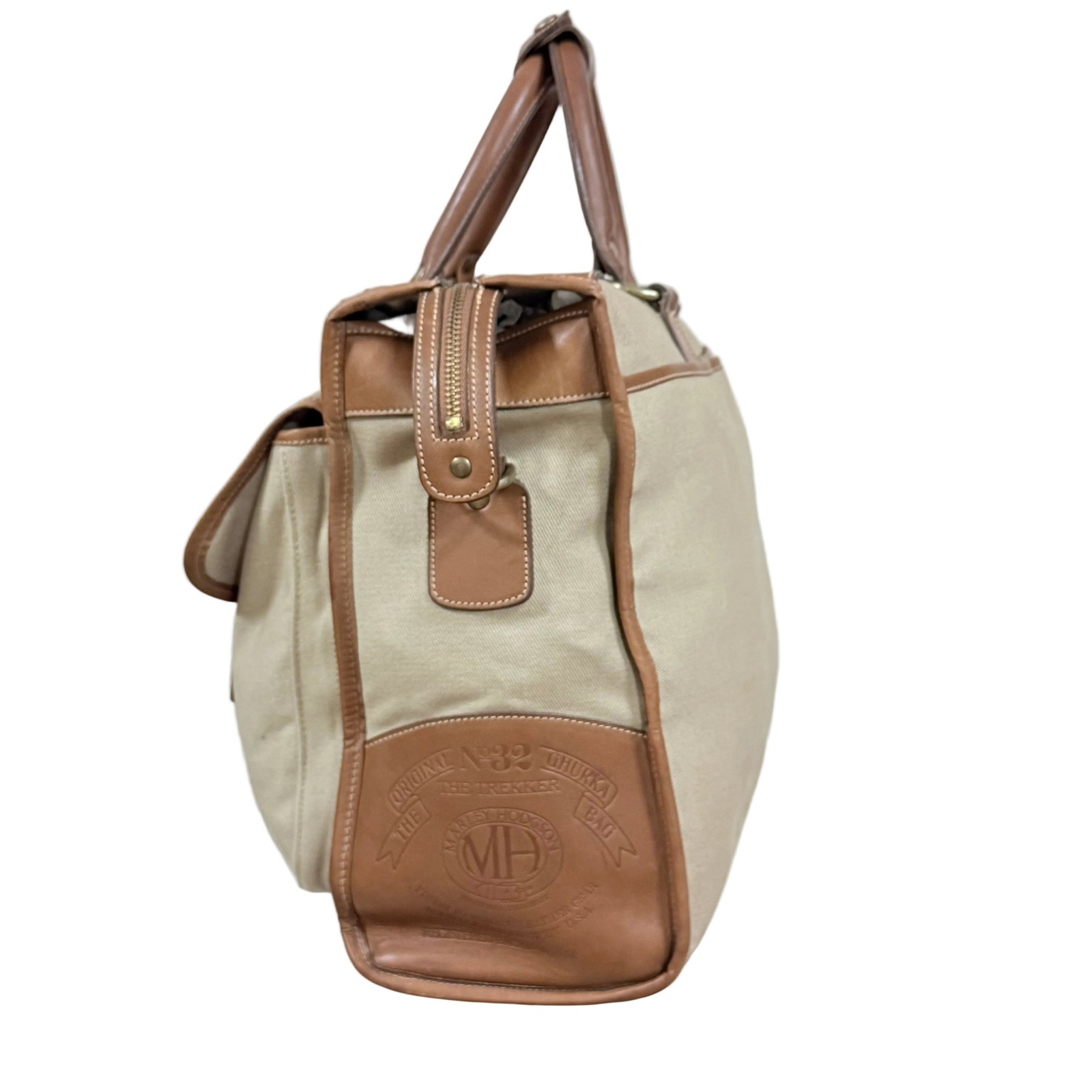 Vintage Ghurka Chestnut Duffel Bag