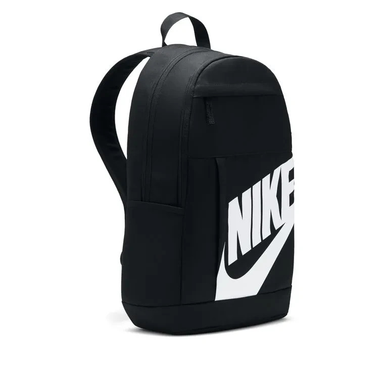 Nike Elemental 21L Backpack Black-White Swoosh Logo School/Work/Gym FREE S&H!