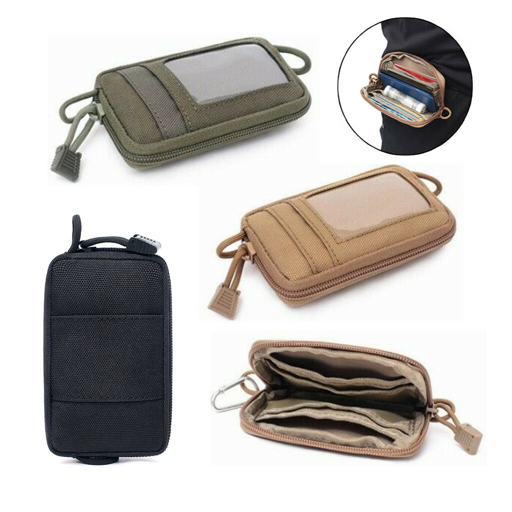Tactical Molle Pouch EDC Multi Purpose Utility Belt Bag Waist Pack Small – Large