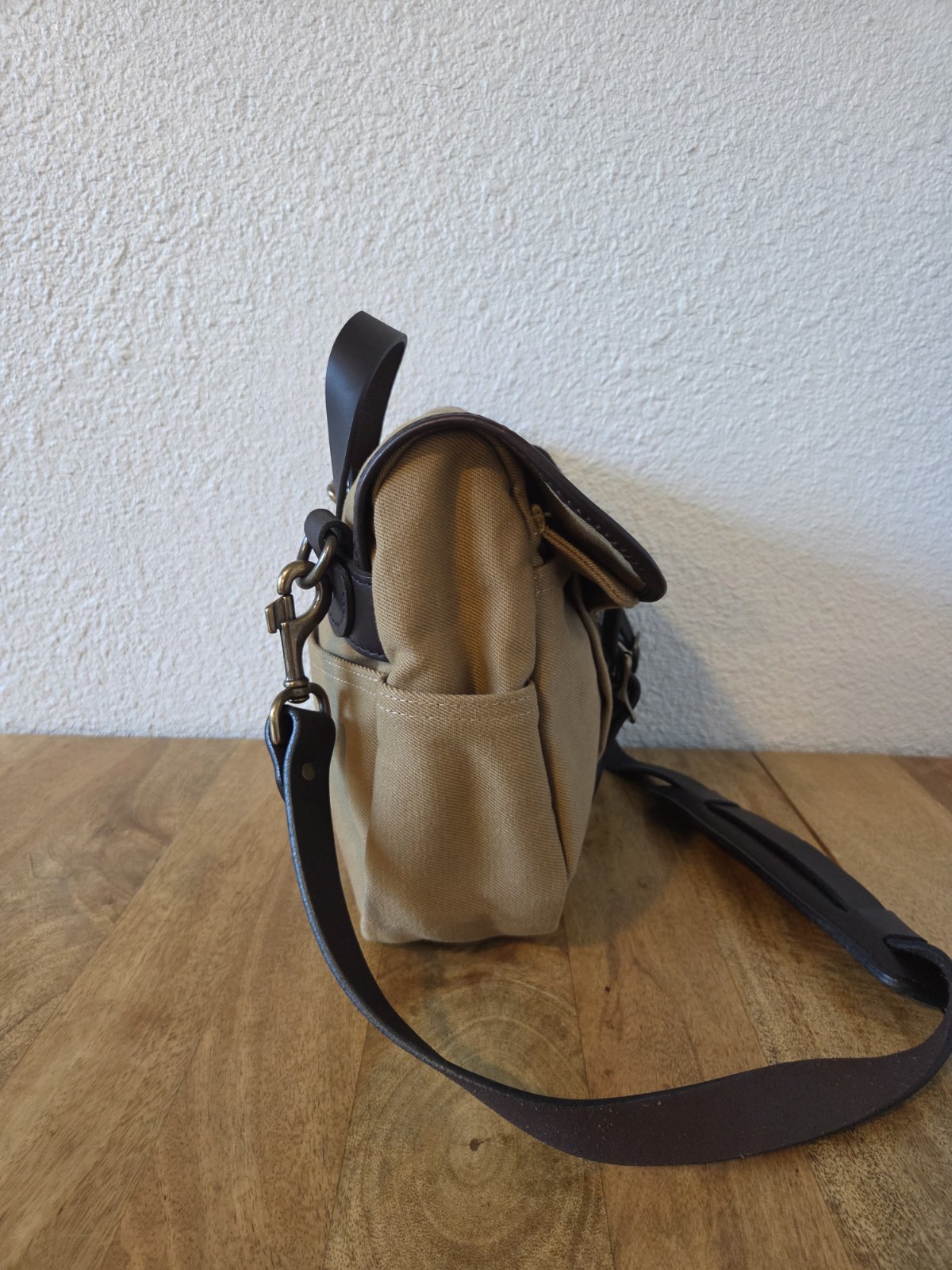 Filson Small Rugged Twill Field Bag | NWOT | Tan | Made in USA | MSRP $465