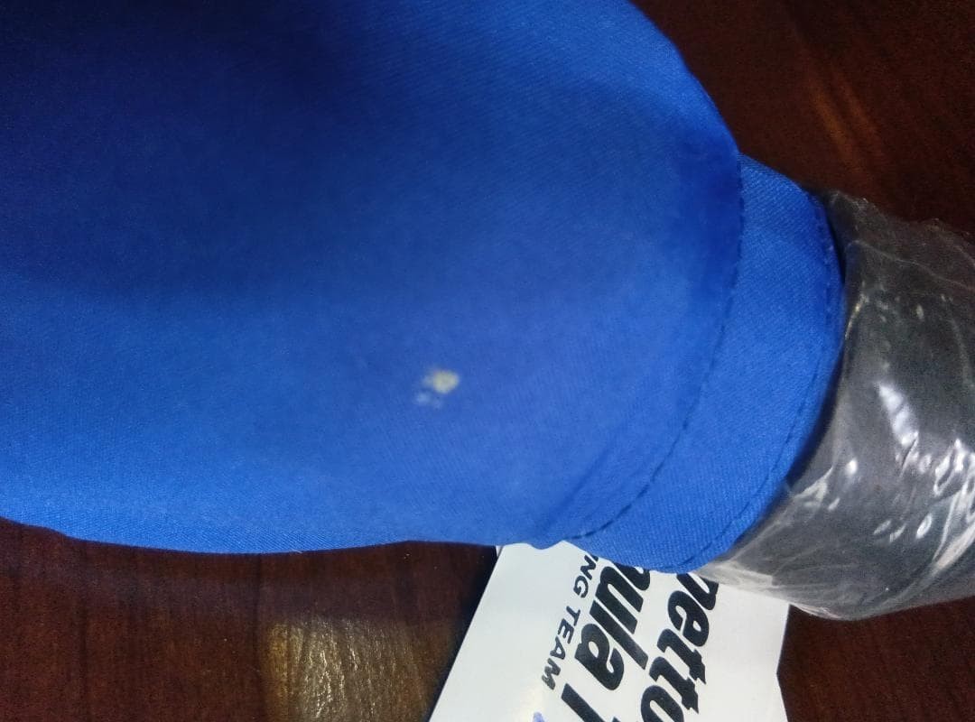 BENETTON Folding Umbrella Blue with Logo – Pre-Owned