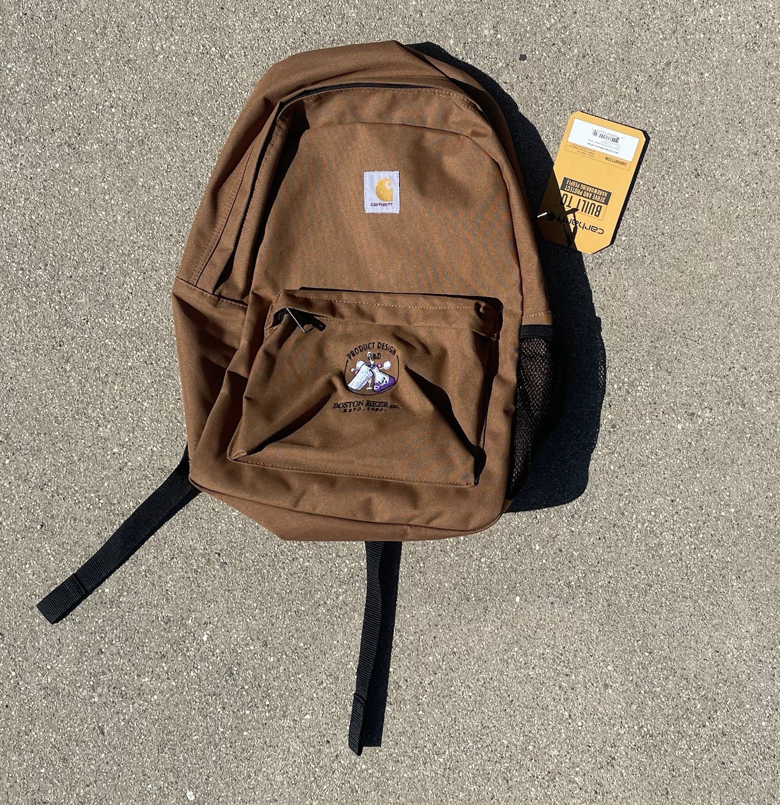CARHARTT CANVAS BACKPACK PADDED SHOULDER STRAPS MESH SIDE POCKETS NEW WITH TAGS