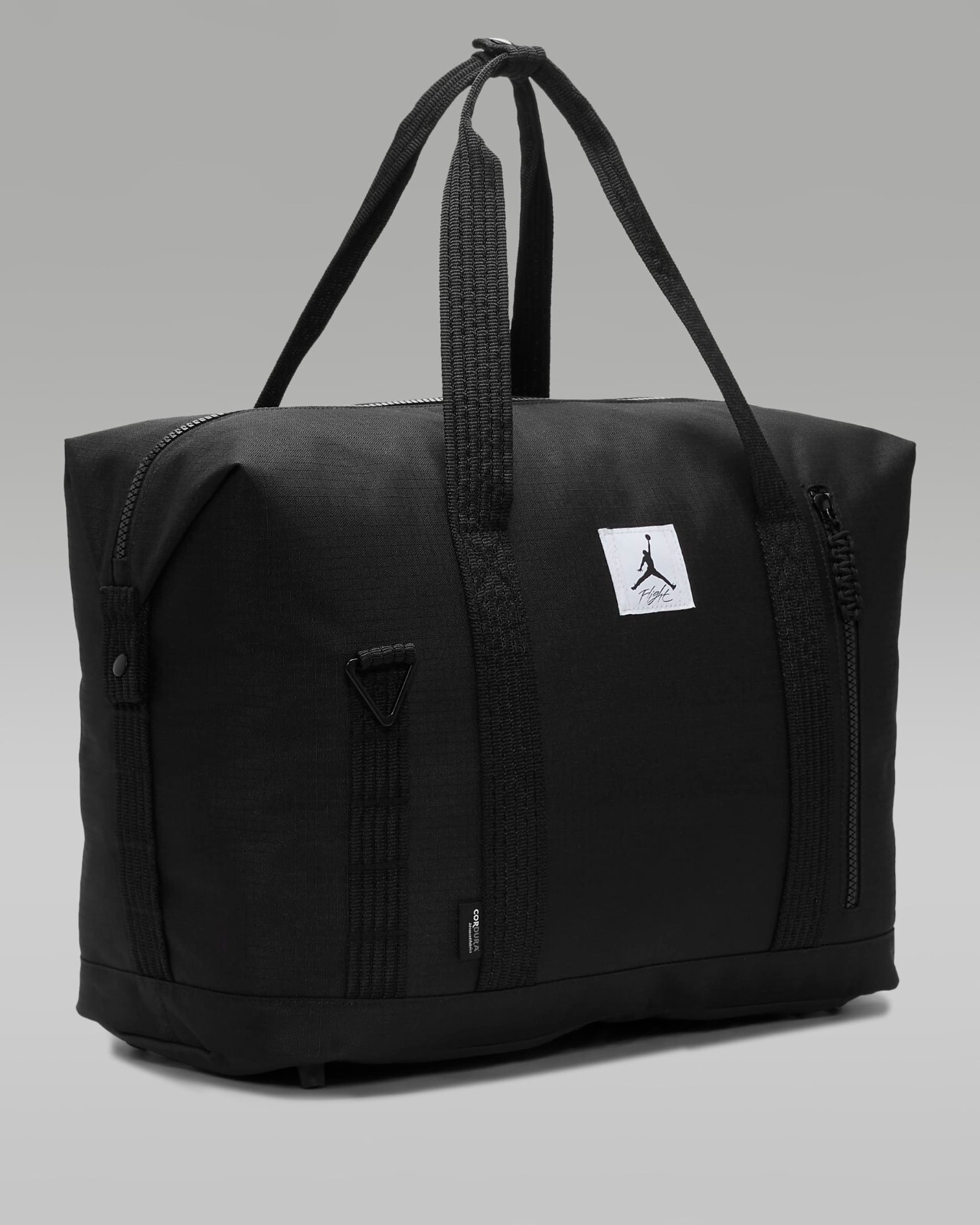 Jordan Flight Duffle Travel Training Gym Overnight Bag Black Cordura