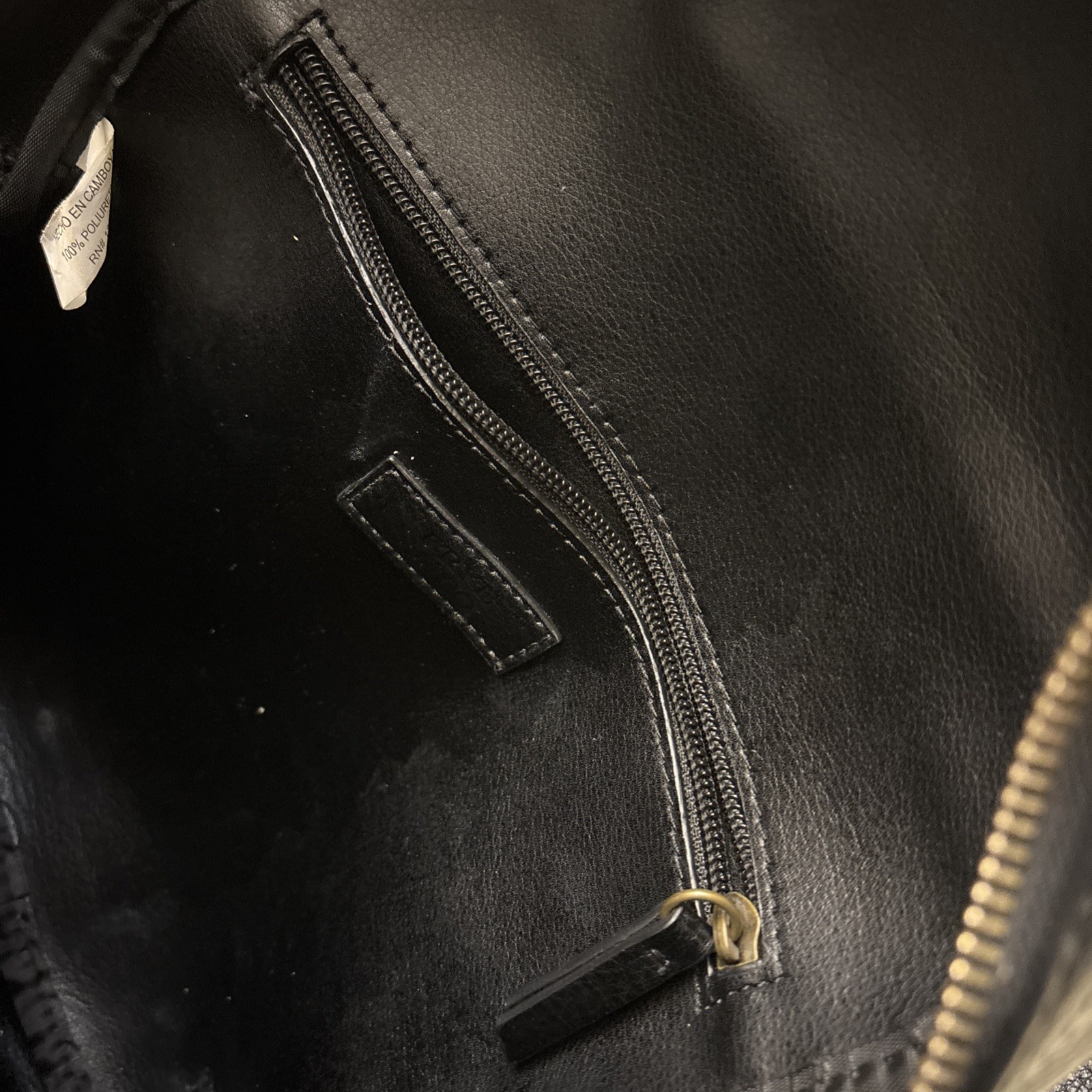 VTG FRYE & Co. Backpack Black Leather Quality Medium (MINOR SCRATCHES)