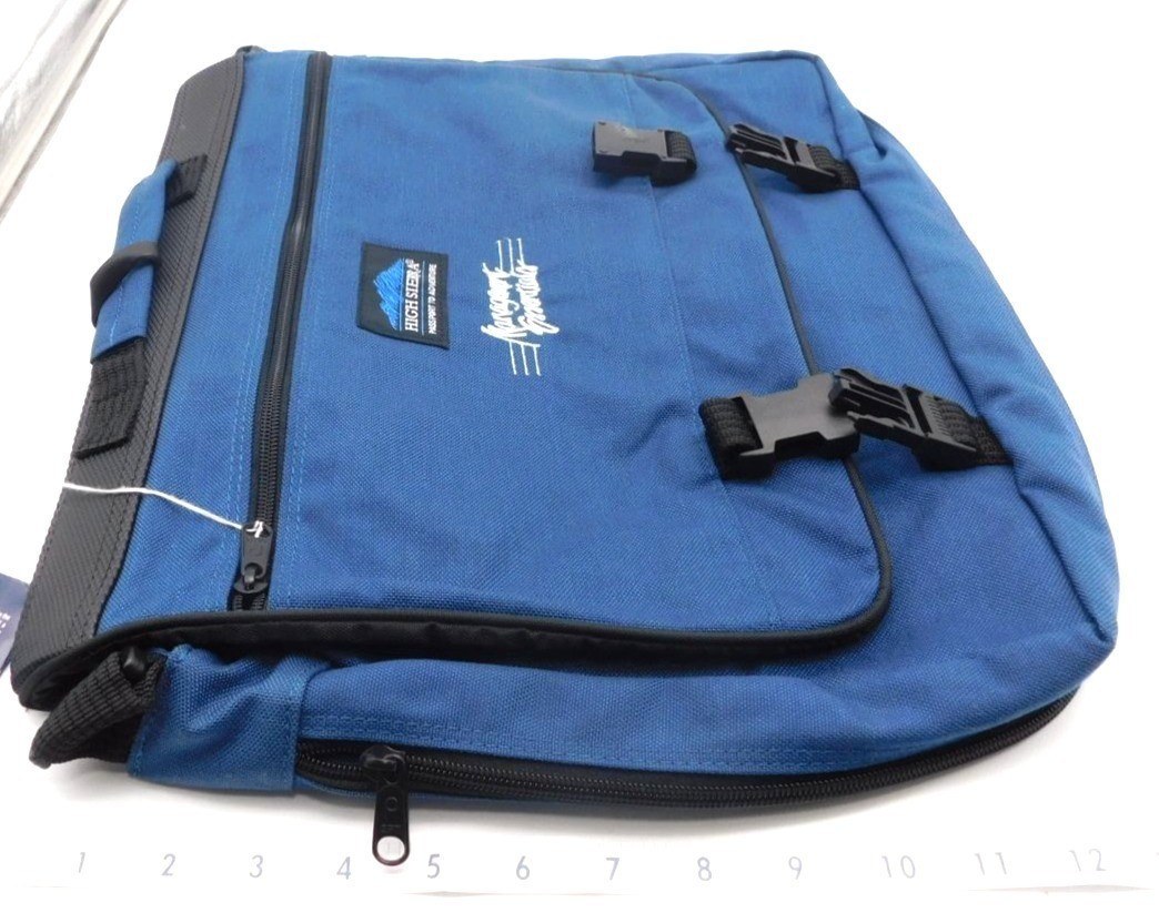 High Sierra Blue Management Essentials Messenger Bag Laptop Case Business w/ Tag
