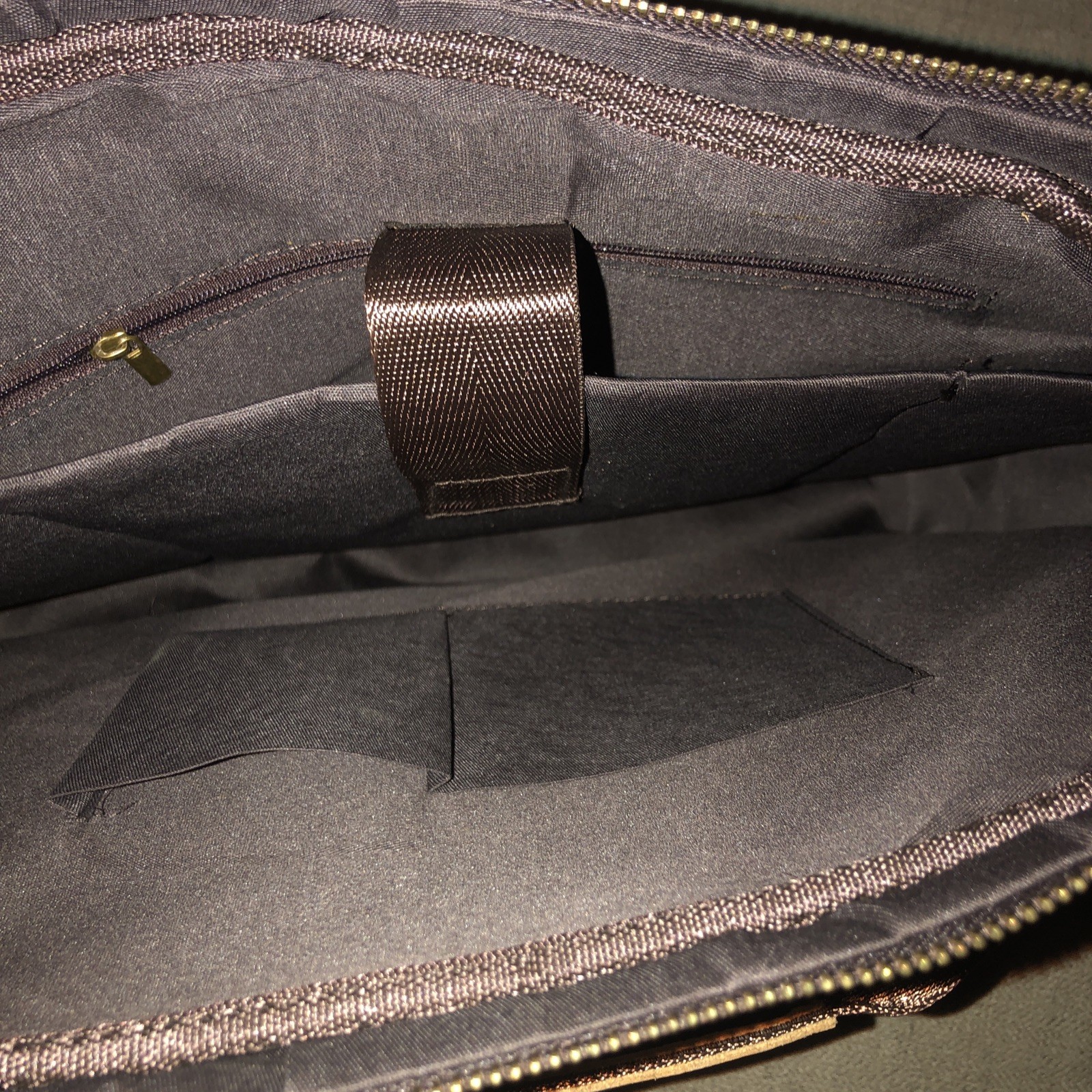 Fonmor Genuine Leather Briefcase Bag Coffee Brown Business Laptop Bag Law Office
