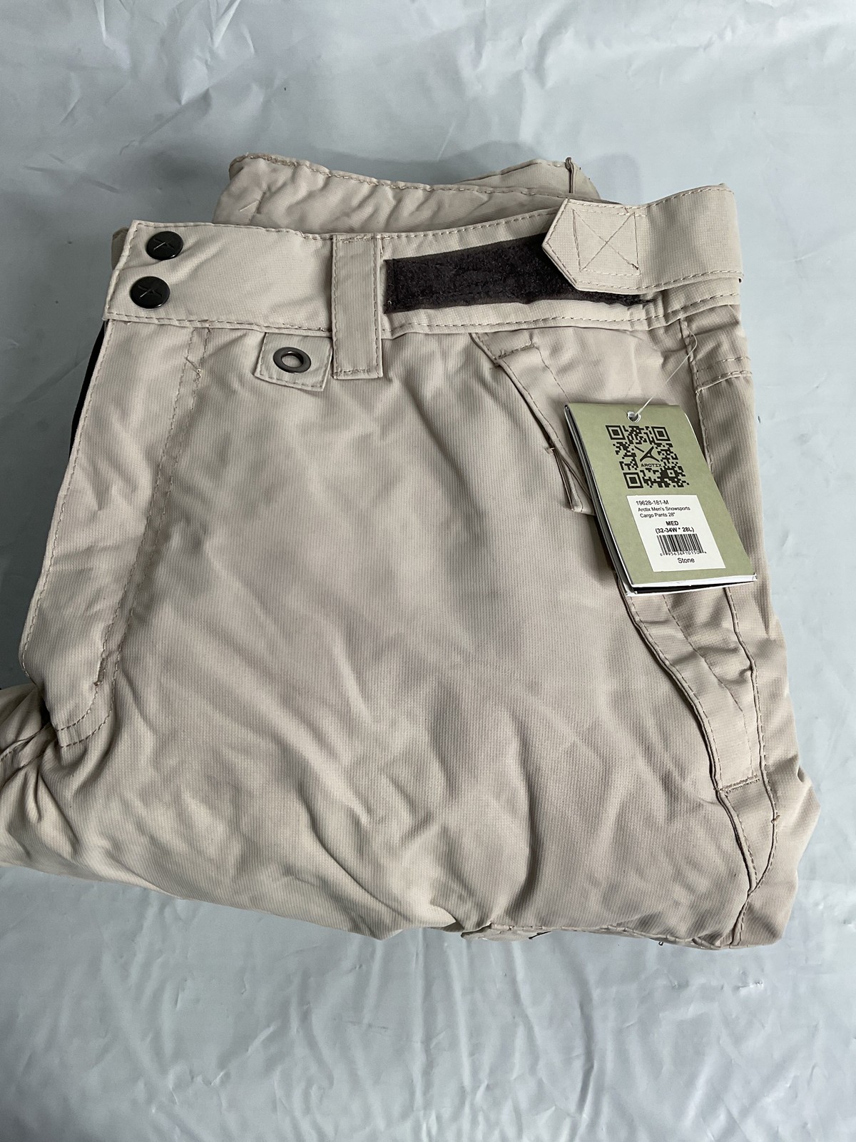 Arctix Men’s Insulated Snowsports Cargo Pant Stone Medium 28 Inseam U22