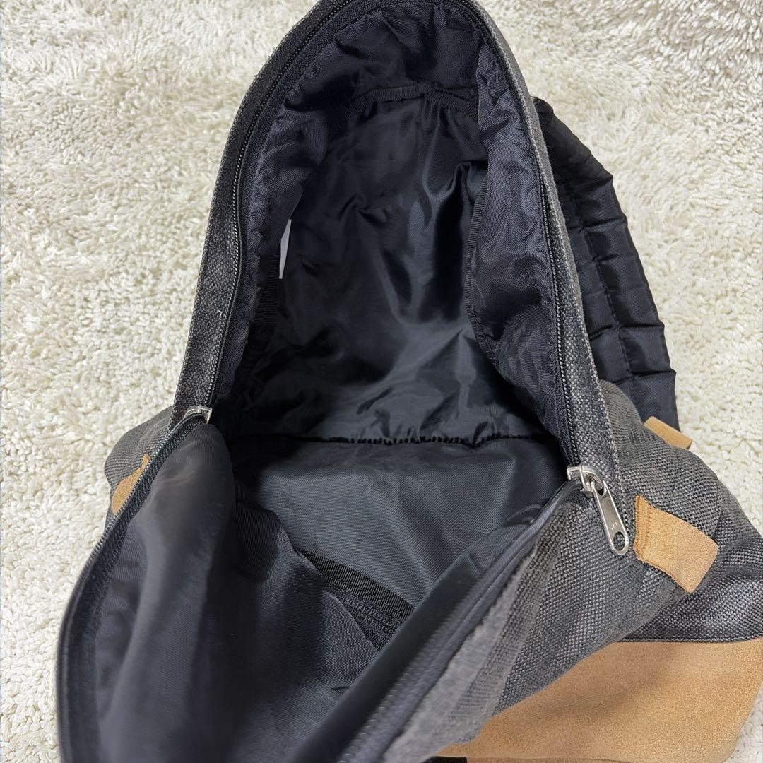 The North Face Nanamica Medium Daypack Charcoal Gray × Beige Used
