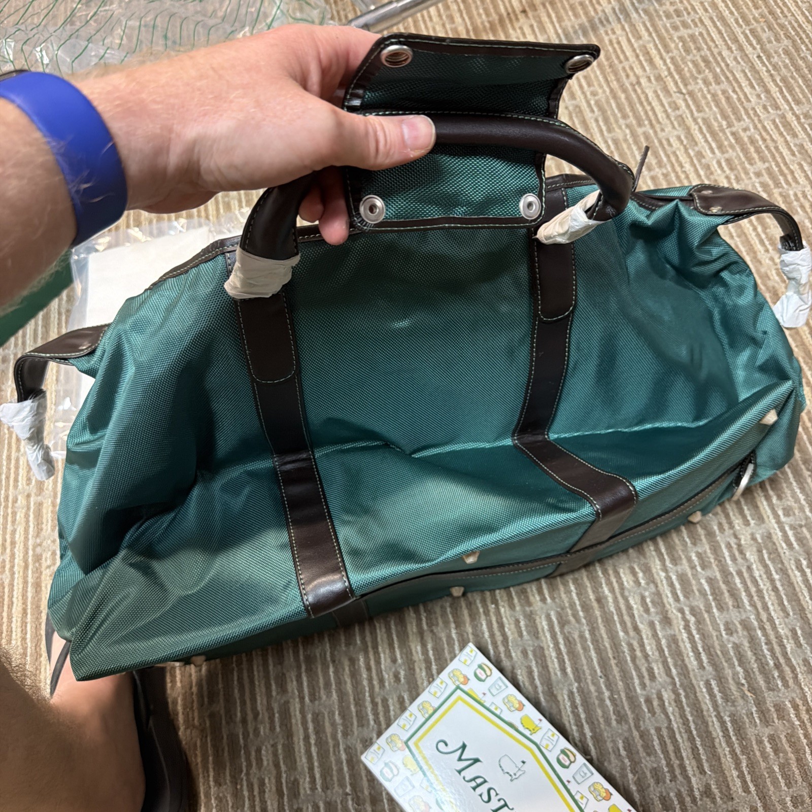 Augusta National Masters Peter Millar Duffle Bag NWT ANGC High quality Rare