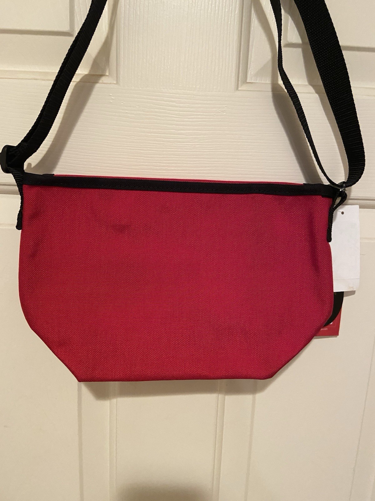Manhattan Portage Nylon Messenger Bag Crossbody Red 11.5” Wide X 7.5” Tall NWT