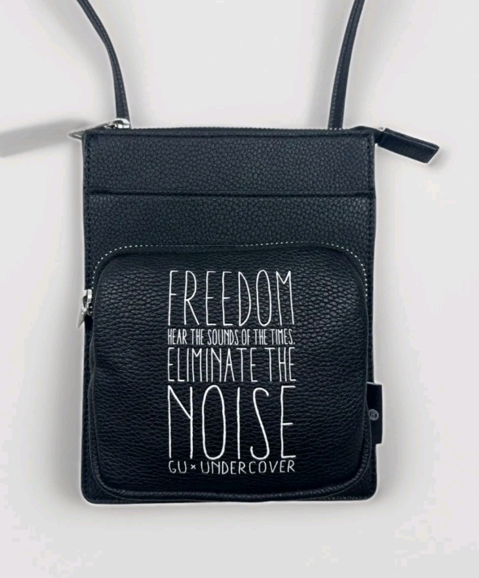 Gu Undercover Mini Shoulder Bag Black messenger crossbody Streetwear Japan Y2k