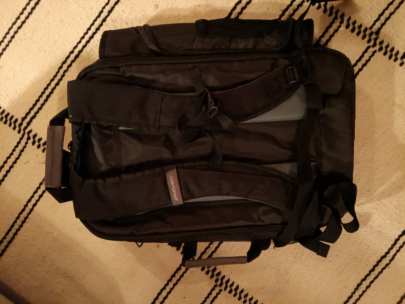 17″ Elleven Multi-compartment Backpack with Spotify Logo, Laptop compartment