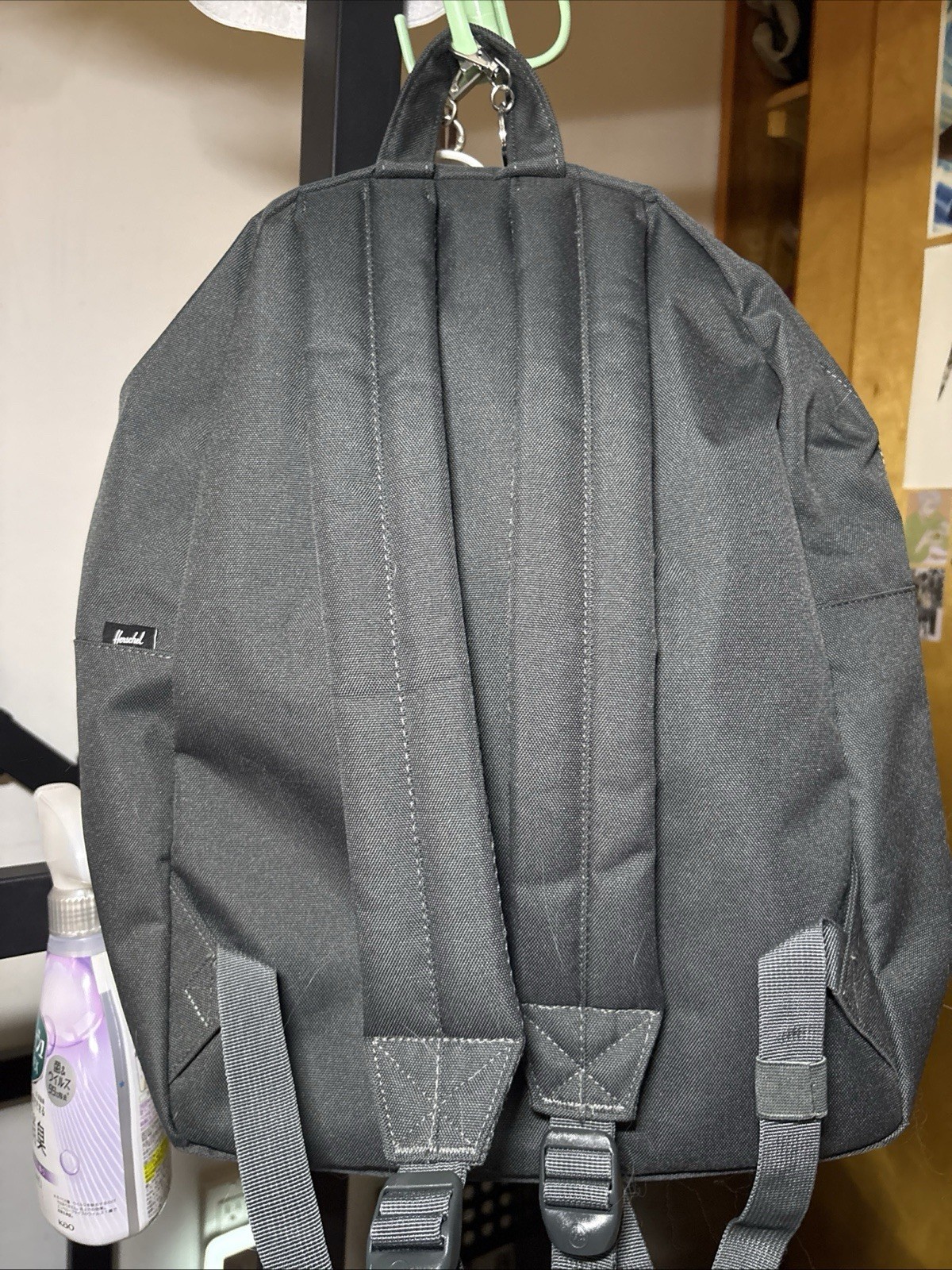 Herschel Supply Heritage Mid 21.5L Grey Raven Canvas Backpack