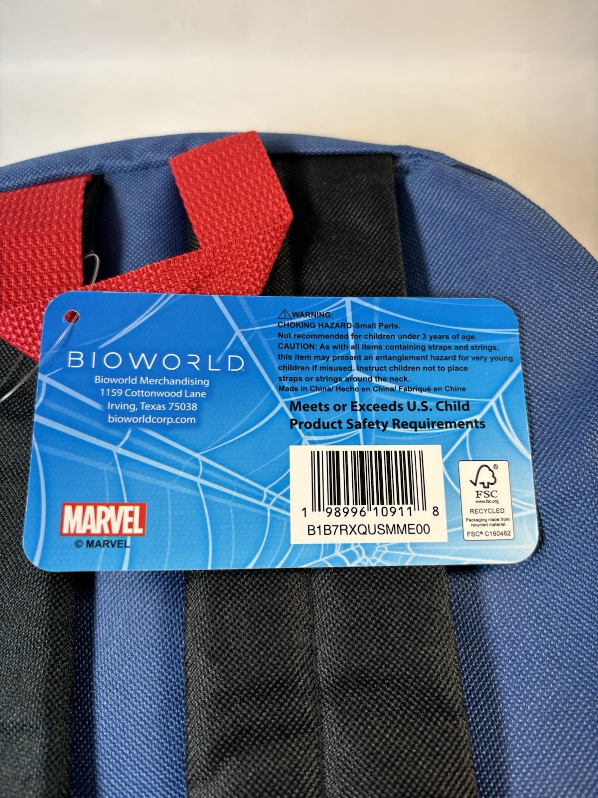 Marvel Spiderman Kids 5-Piece Backpack Set 16″ Multicolor
