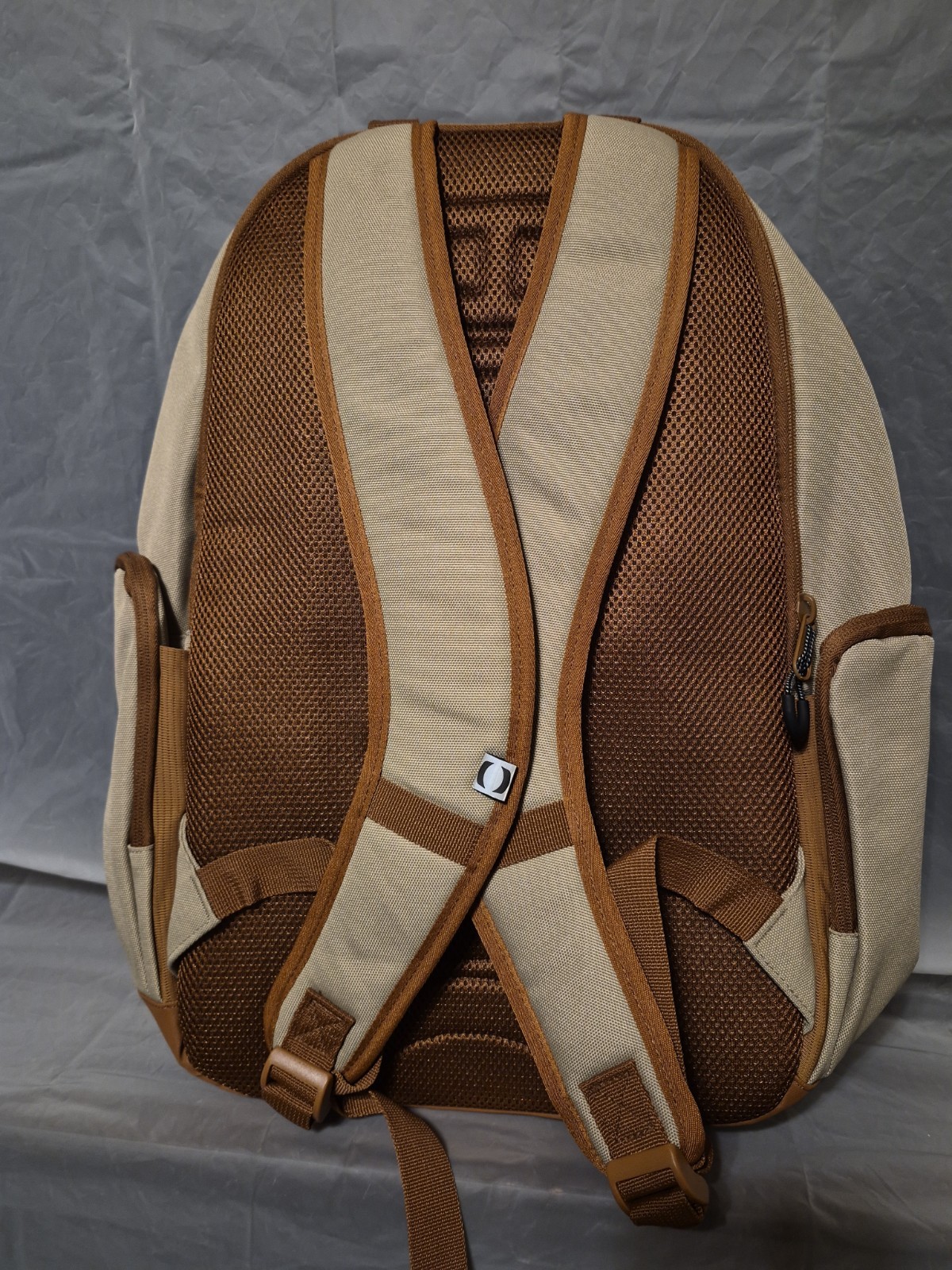 Hurley 50-50 Backpack Khaki Skateboard Laptop Compatible Multiple Pockets NWT