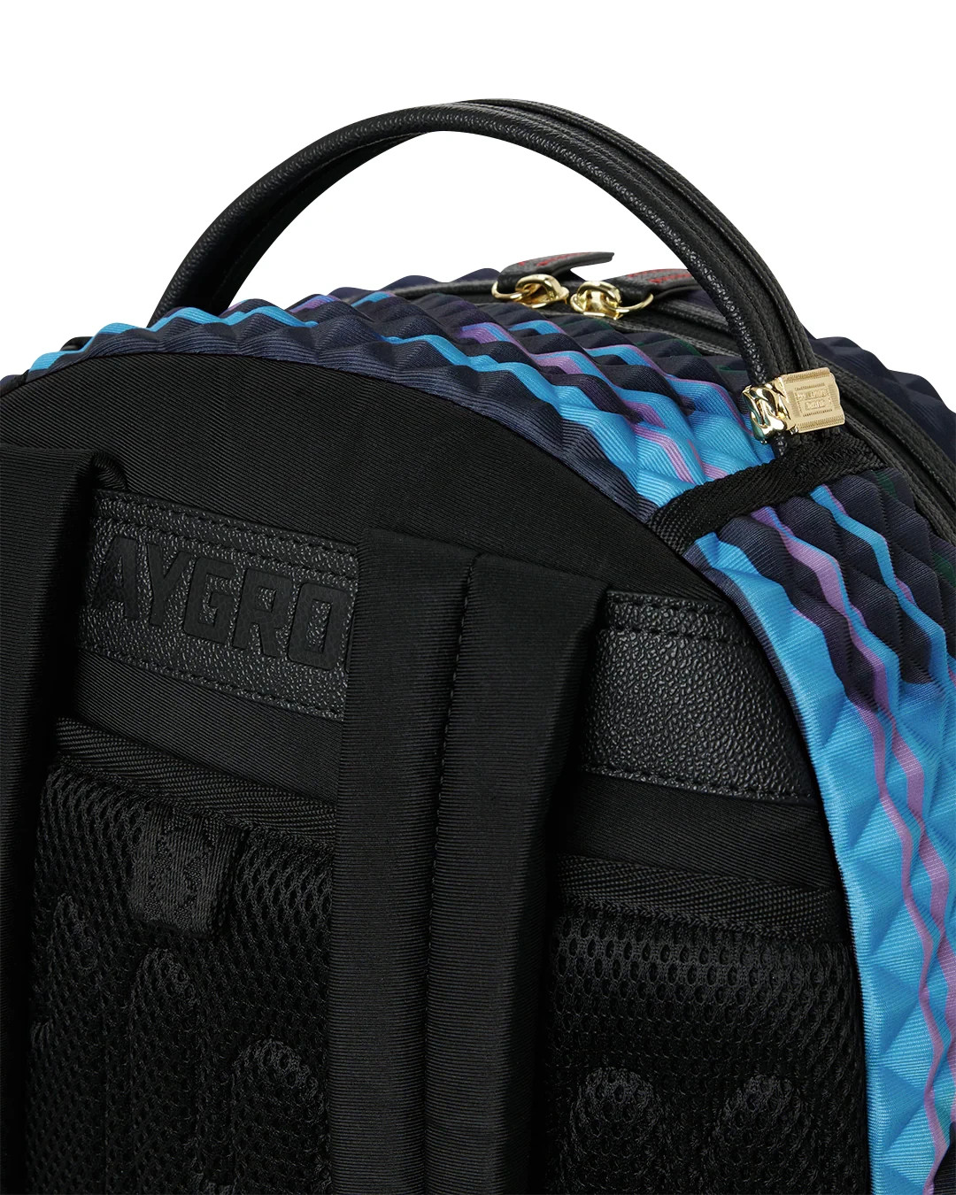 Sprayground SAMURAI COLOR EFFECT Backpack🔥New Black Pink Kids School Book Bag